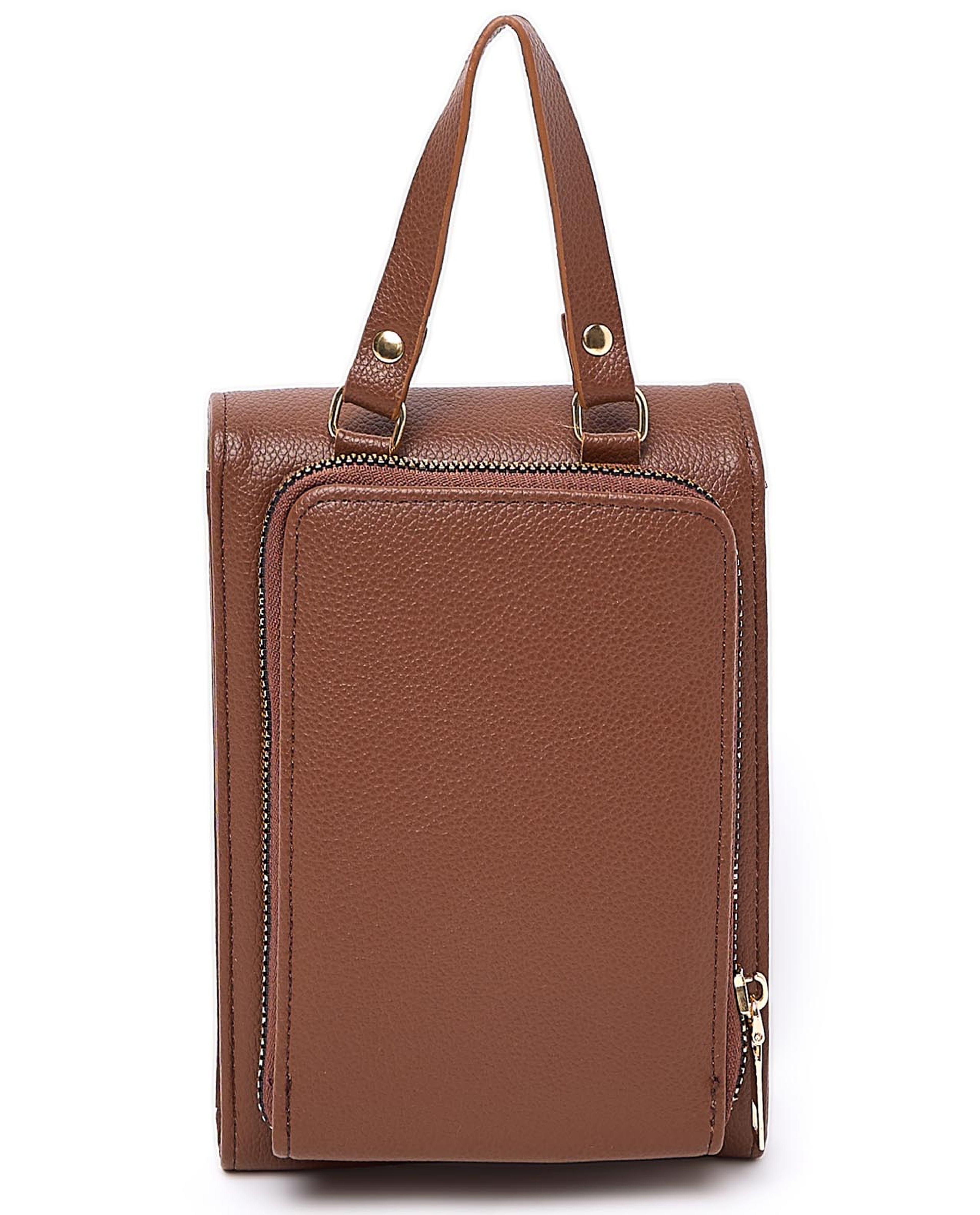 Solid Phone Crossbody Bag