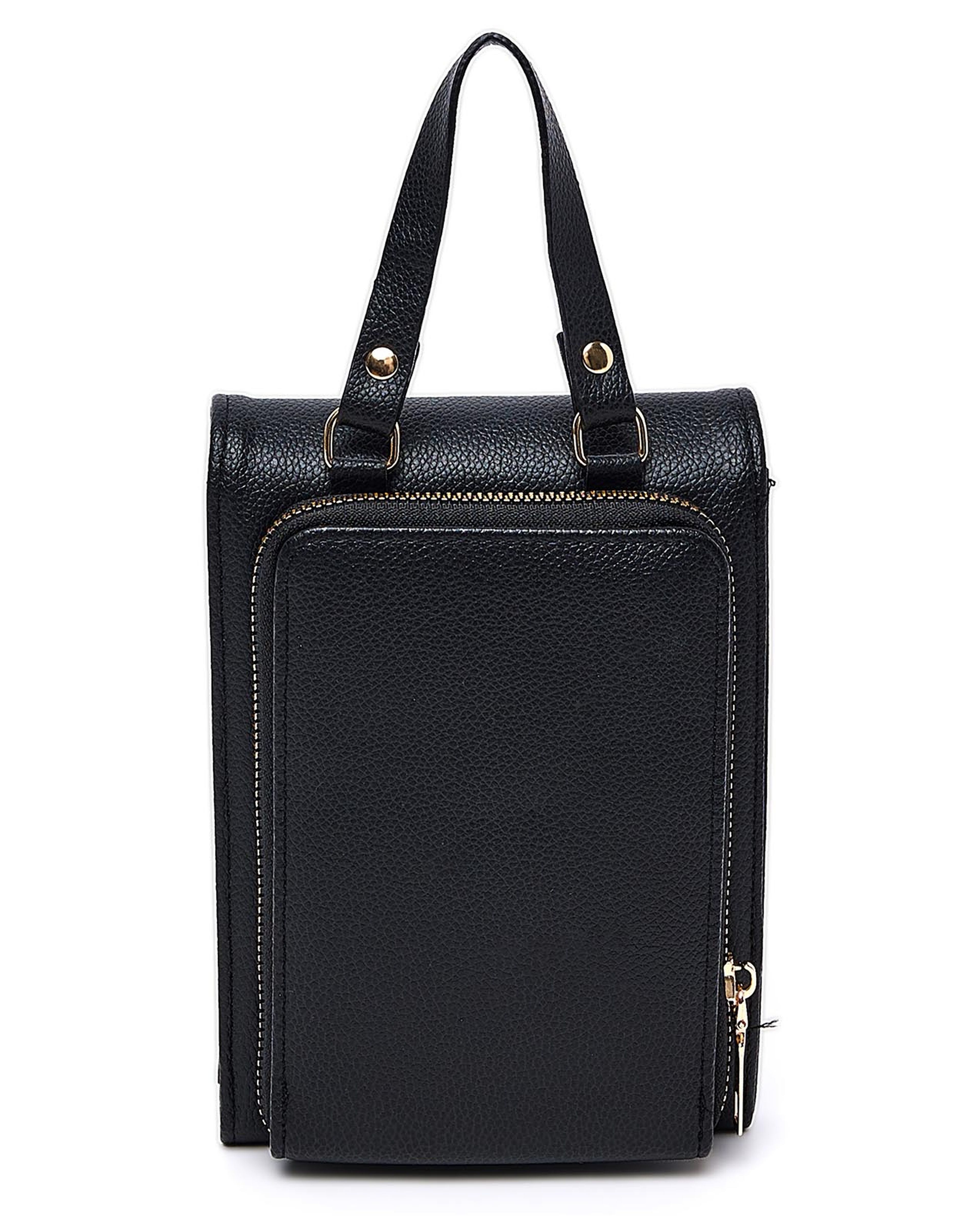 Solid Phone Crossbody Bag