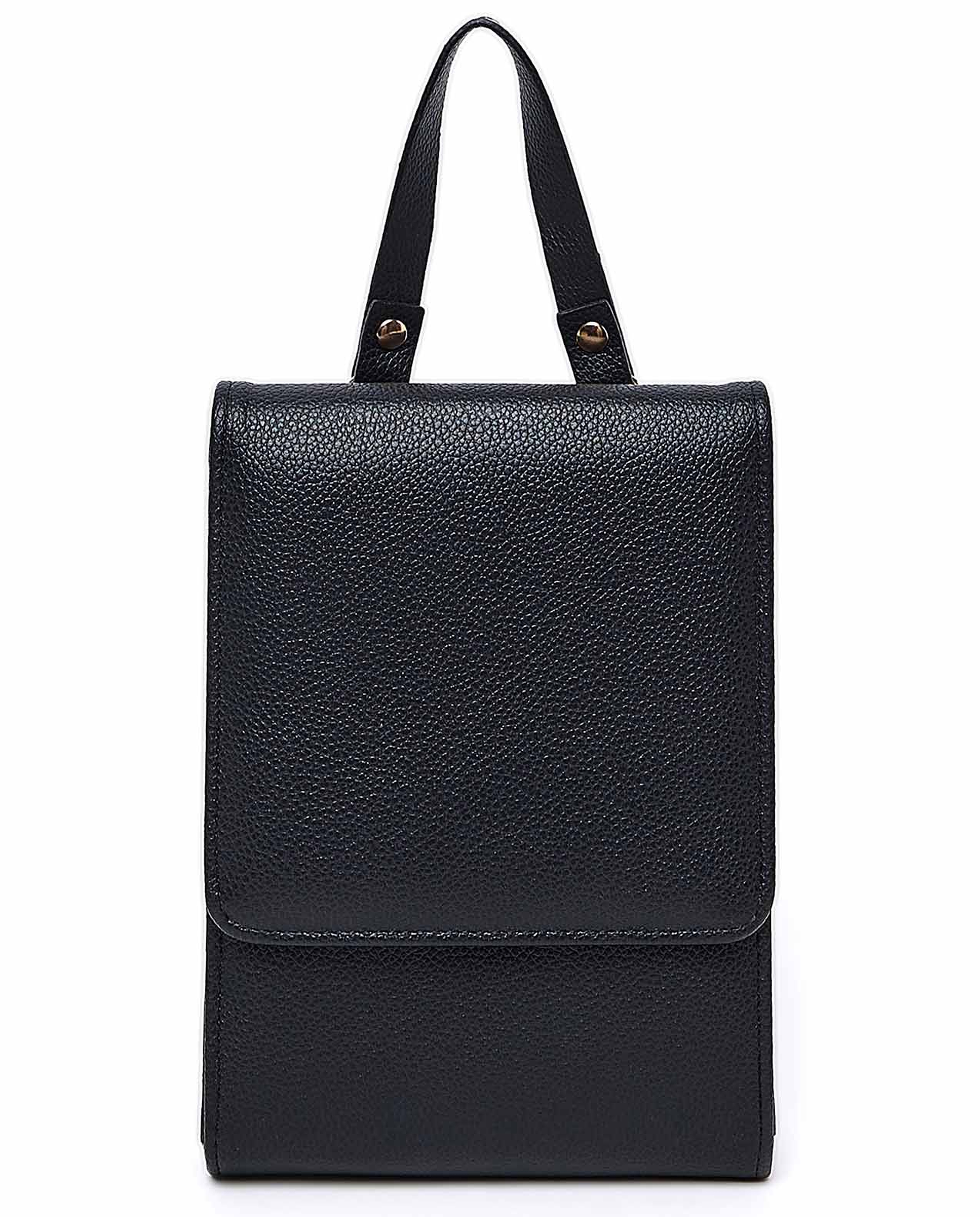 Solid Phone Crossbody Bag