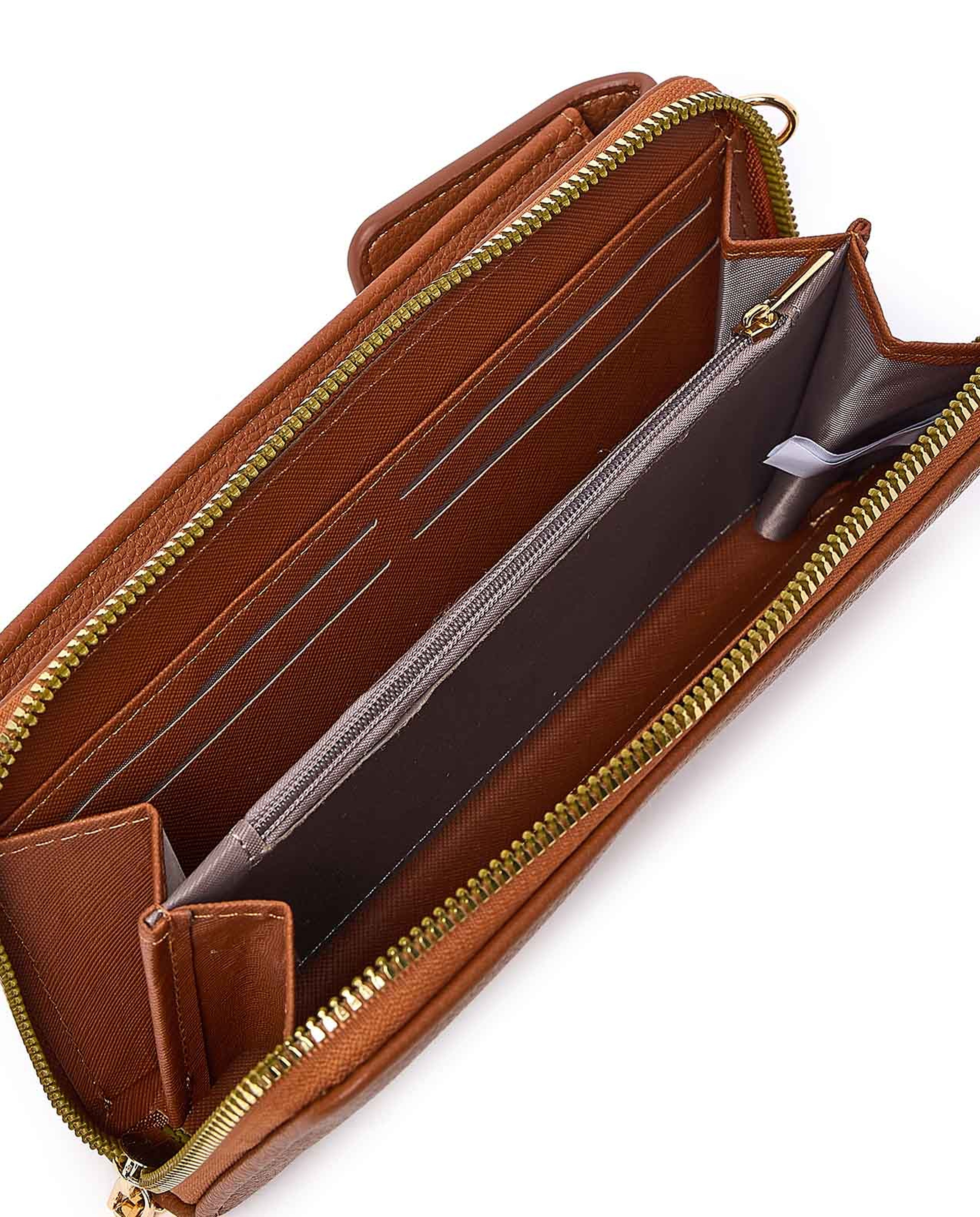 Solid Phone Crossbody Bag