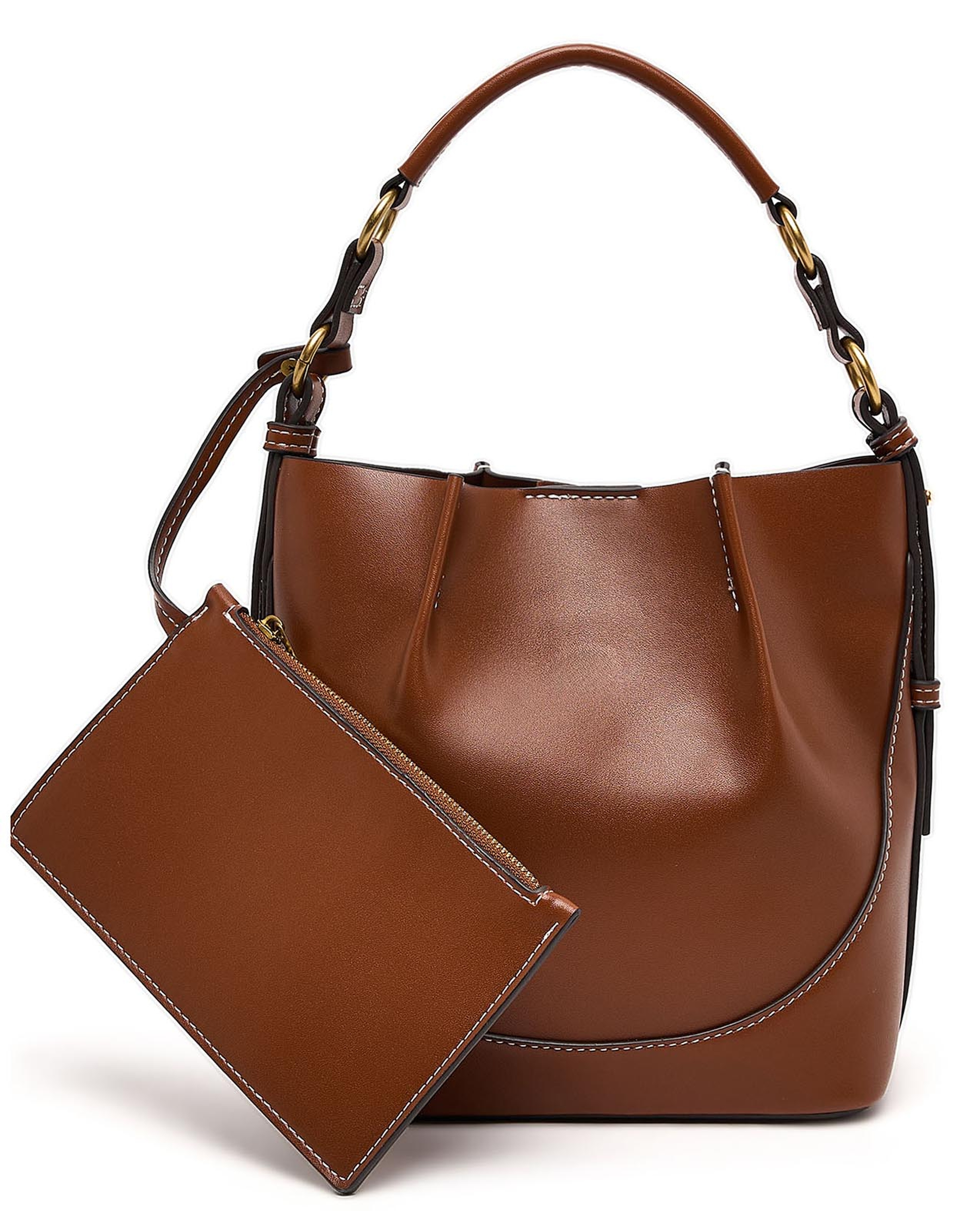 Textured Shoulder Bag