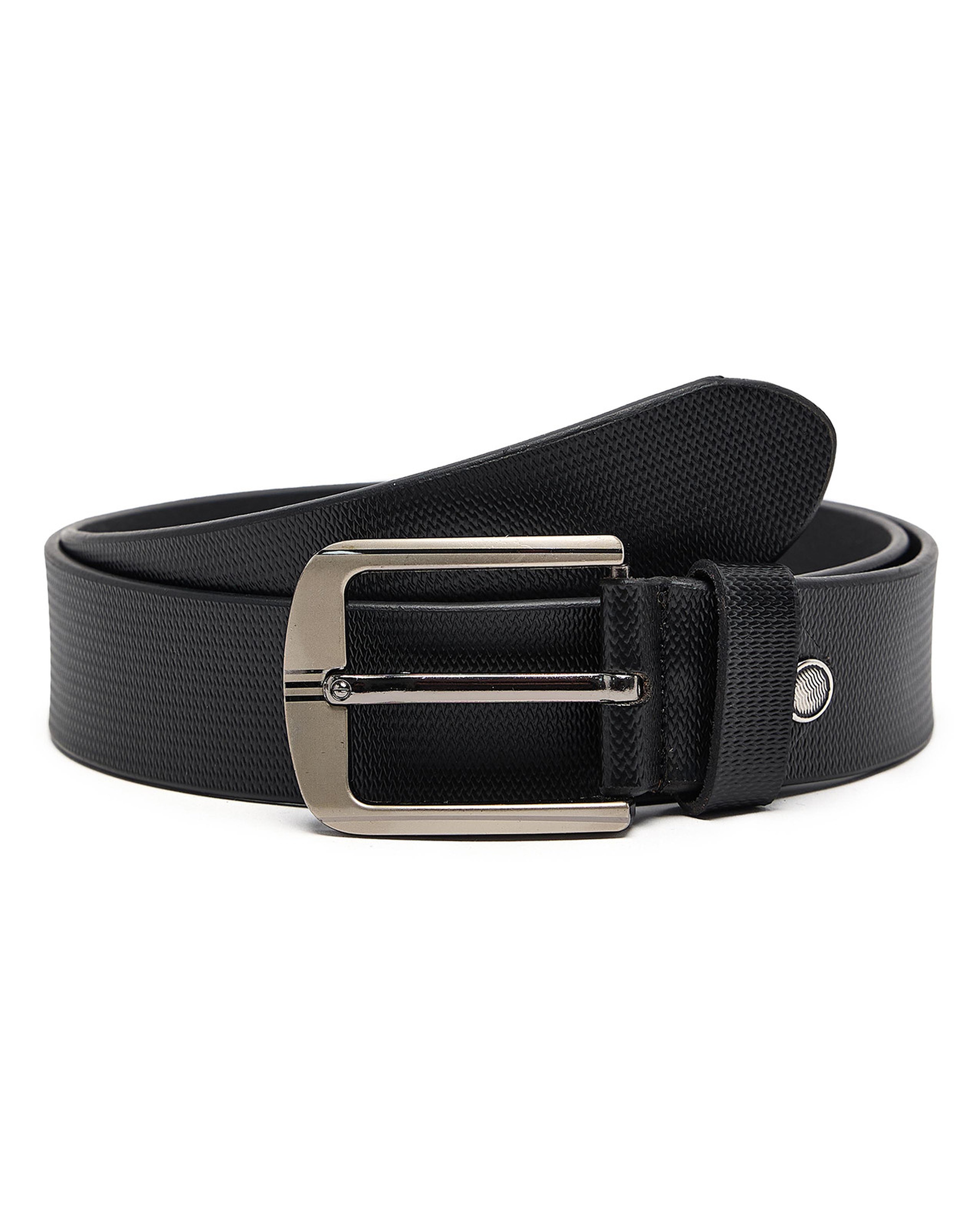 Textured Buckle Belt