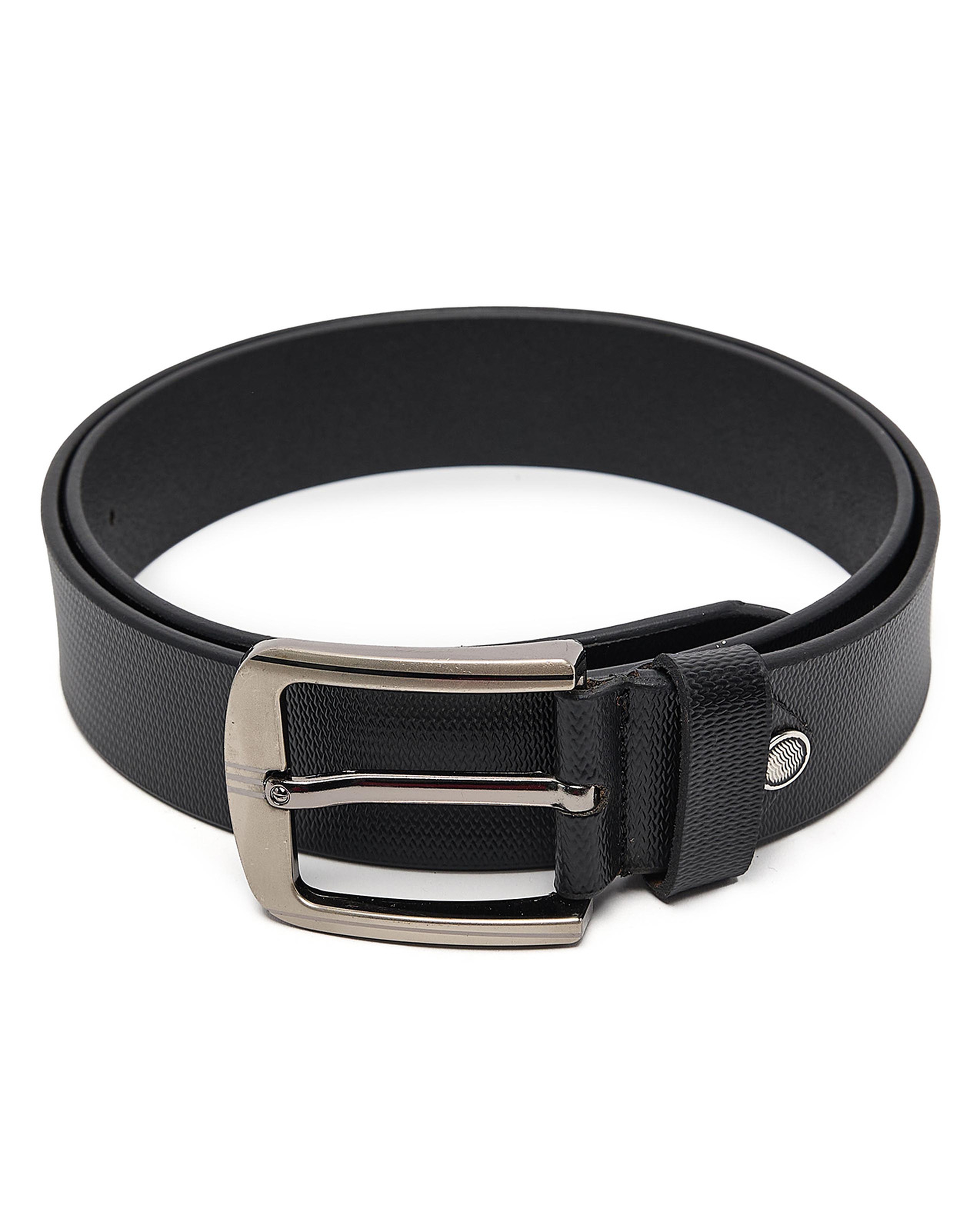 Textured Buckle Belt