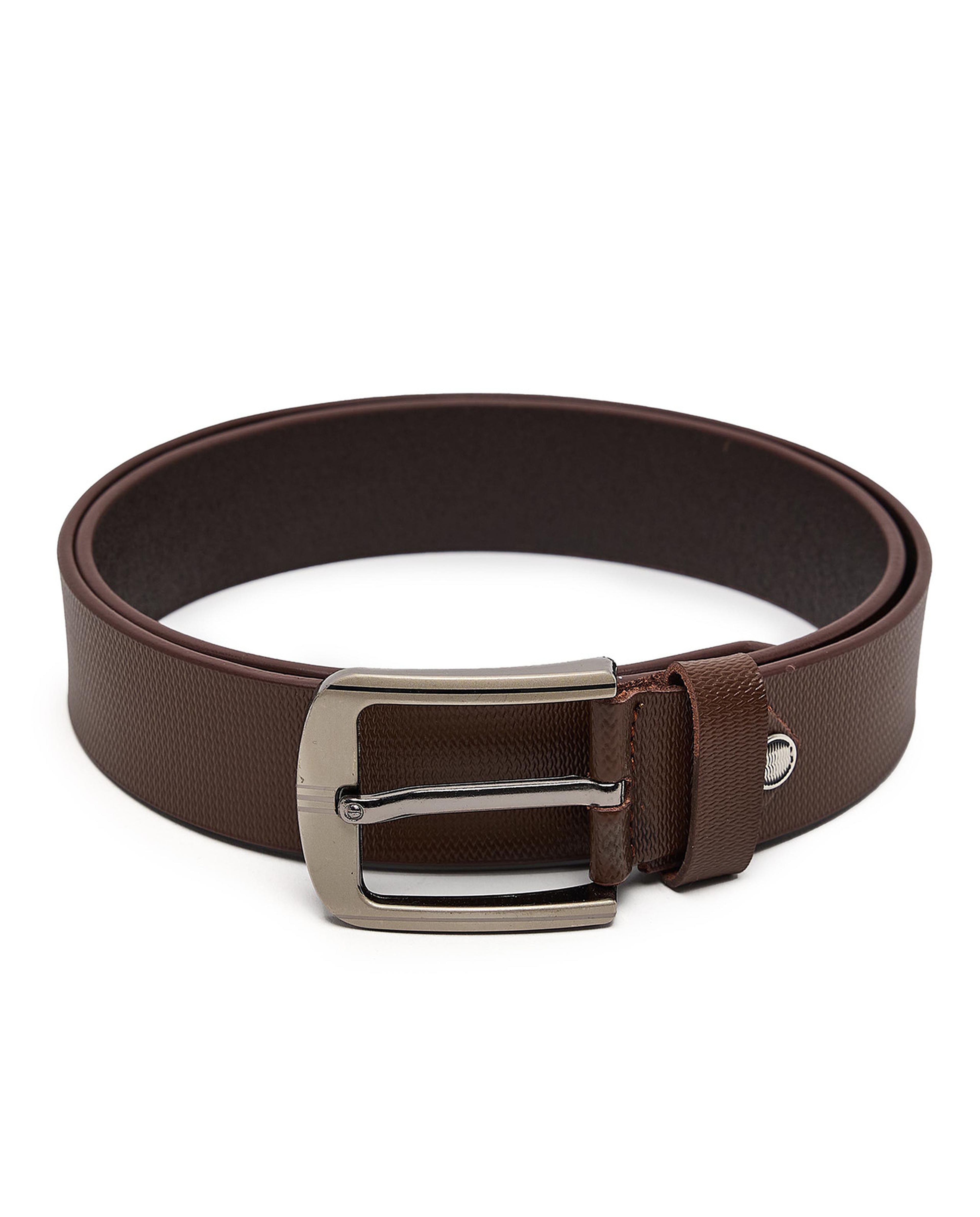Textured Buckle Belt