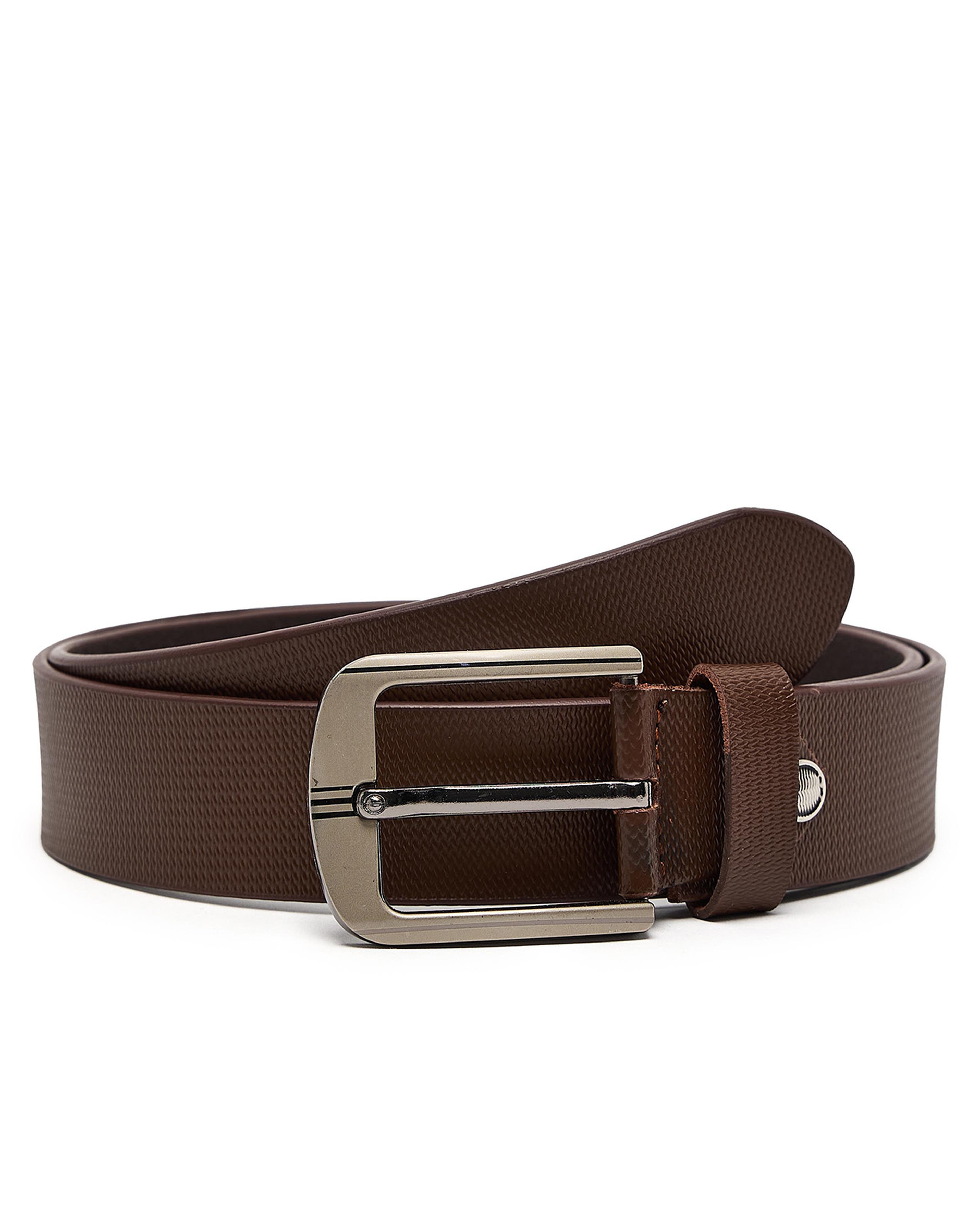 Textured Buckle Belt
