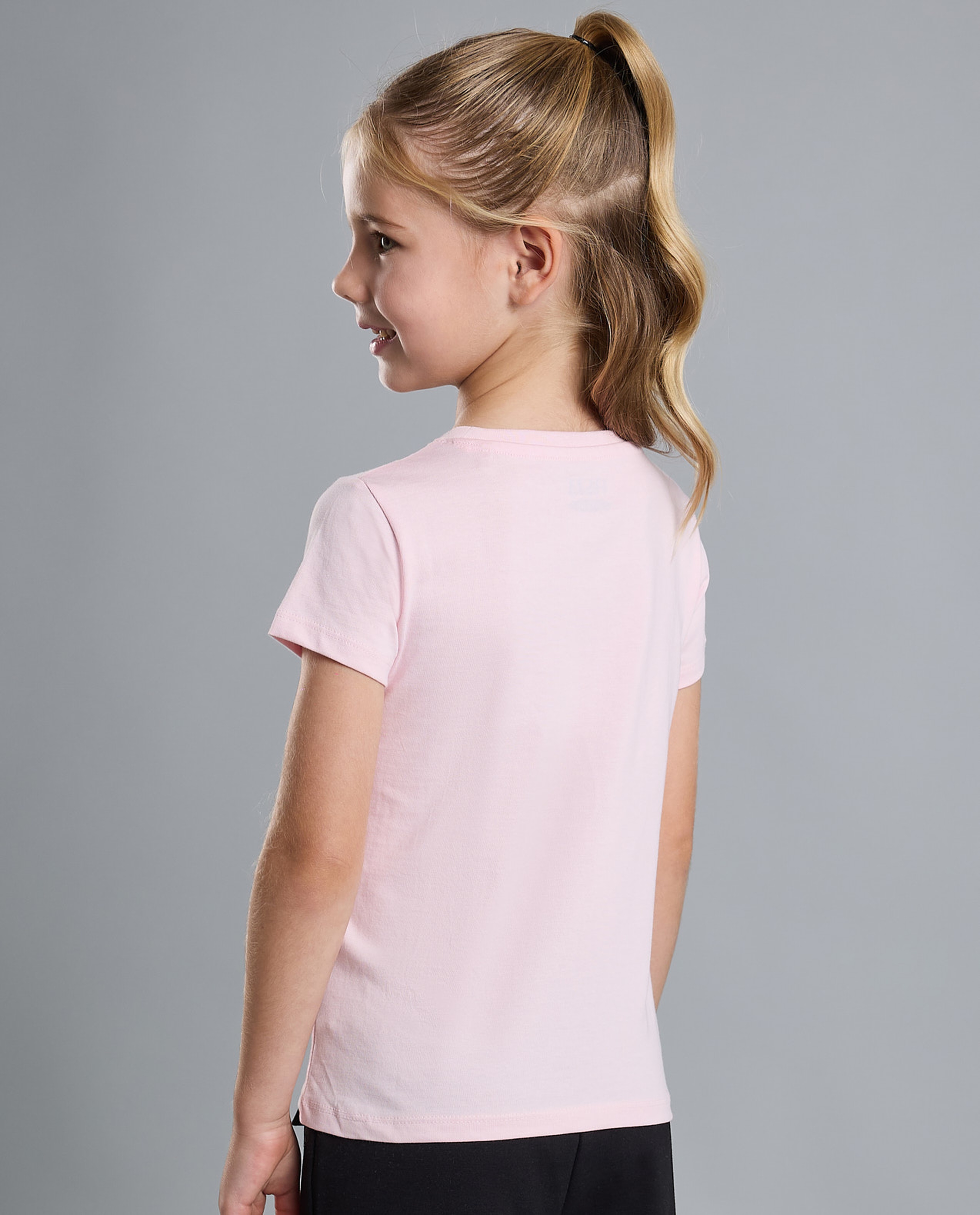 Printed T-Shirt with Crew Neck and Short Sleeves