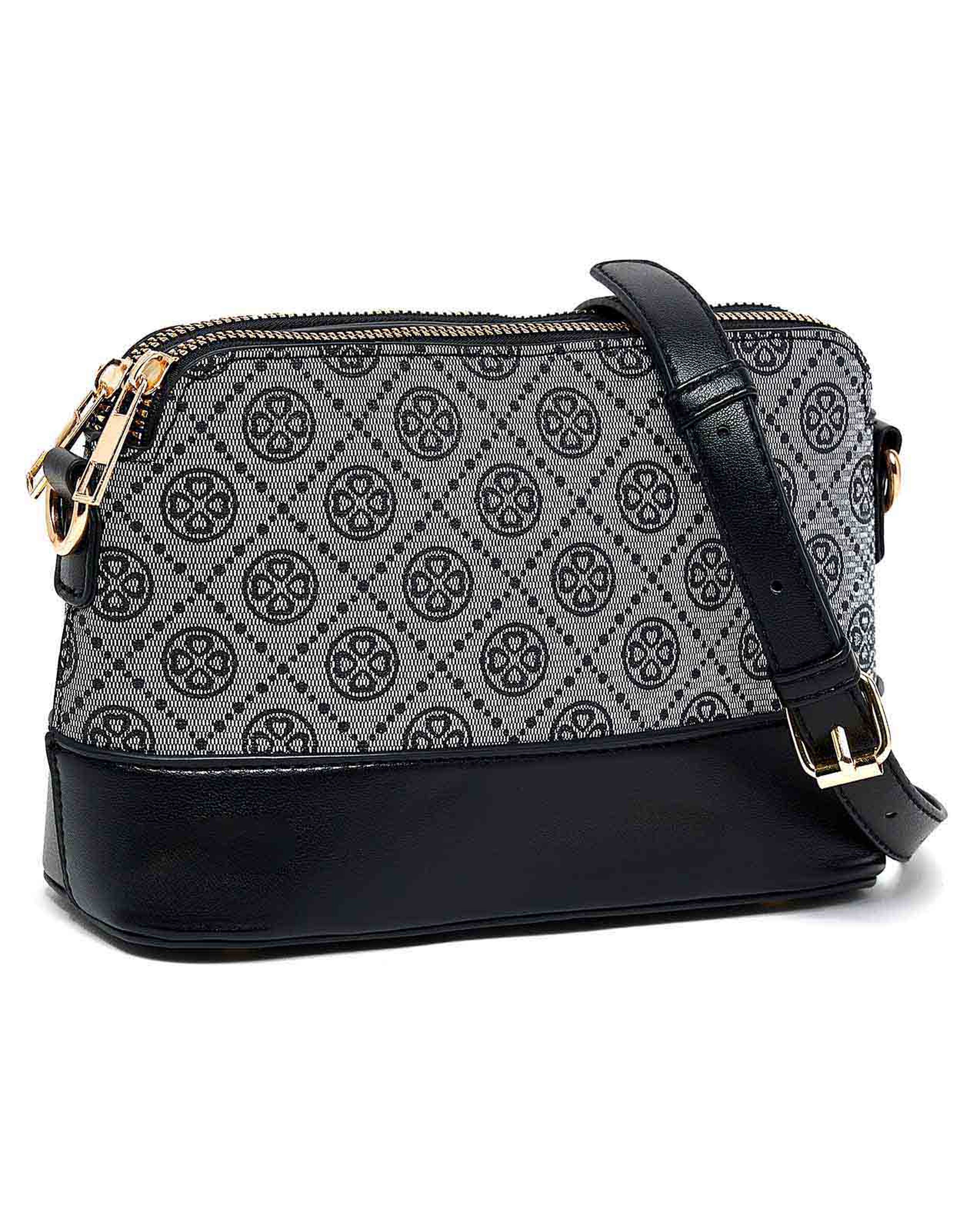Patterned Crossbody Bag