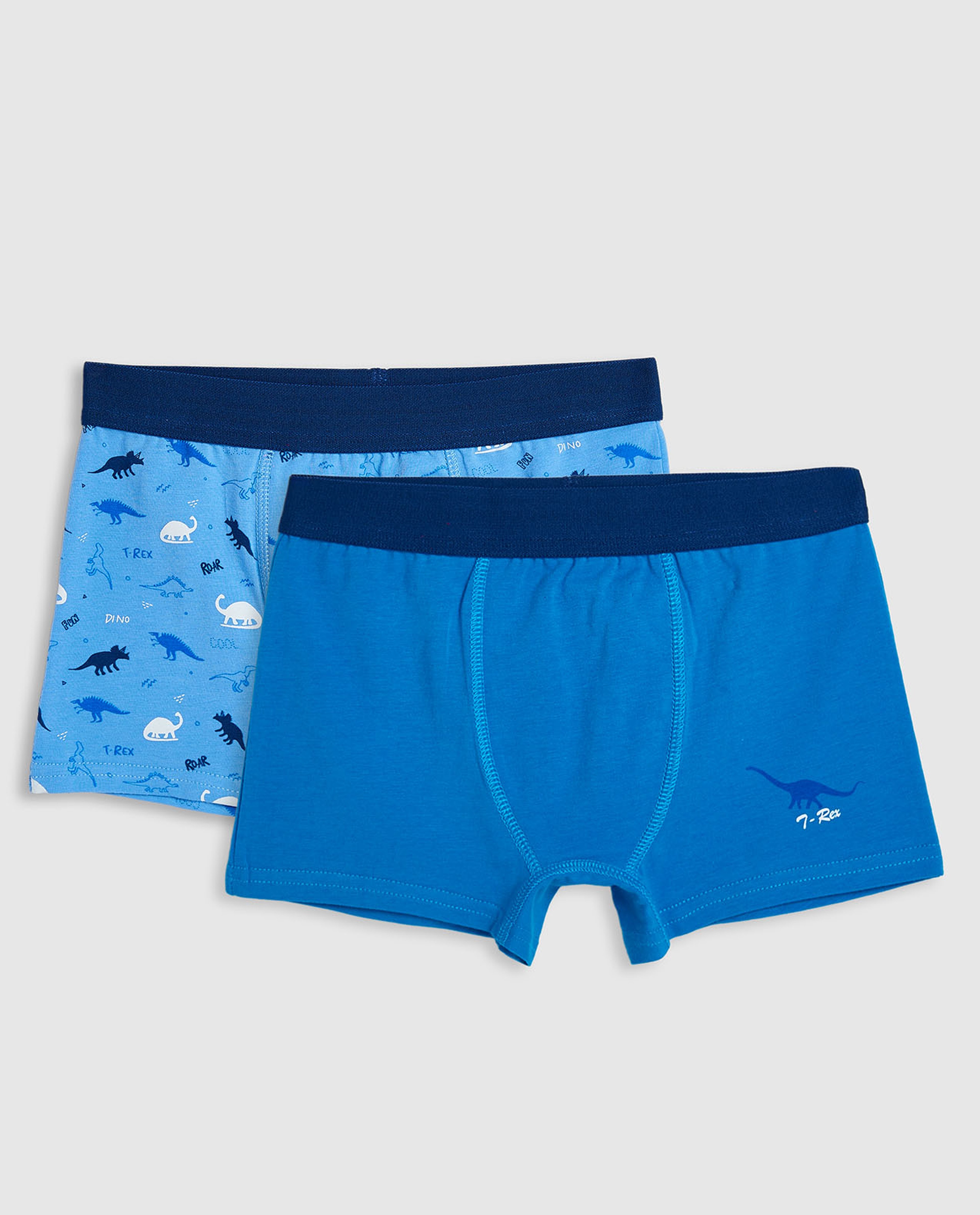 2 Pack Printed Boxer Briefs