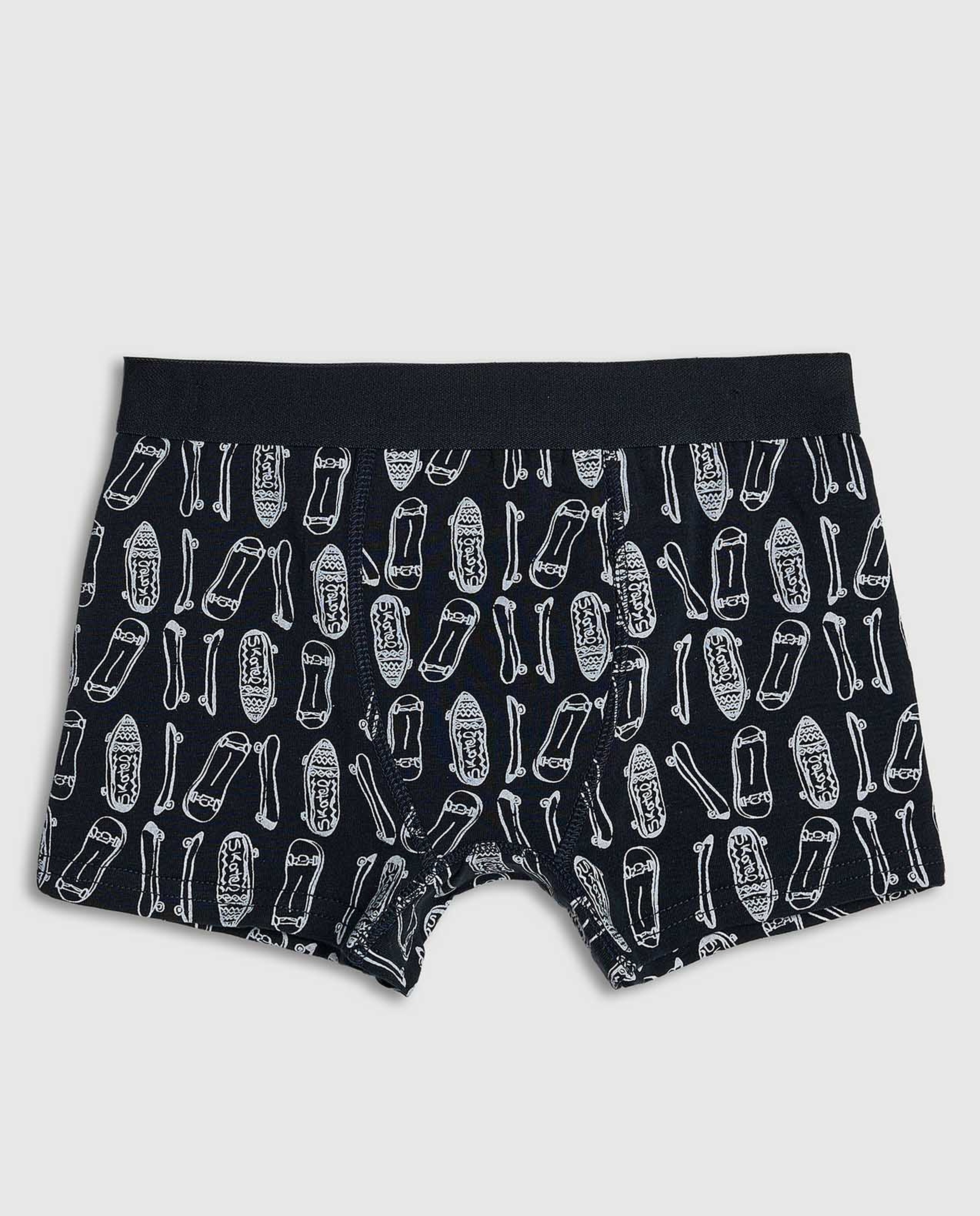 2 Pack Printed Boxer Briefs