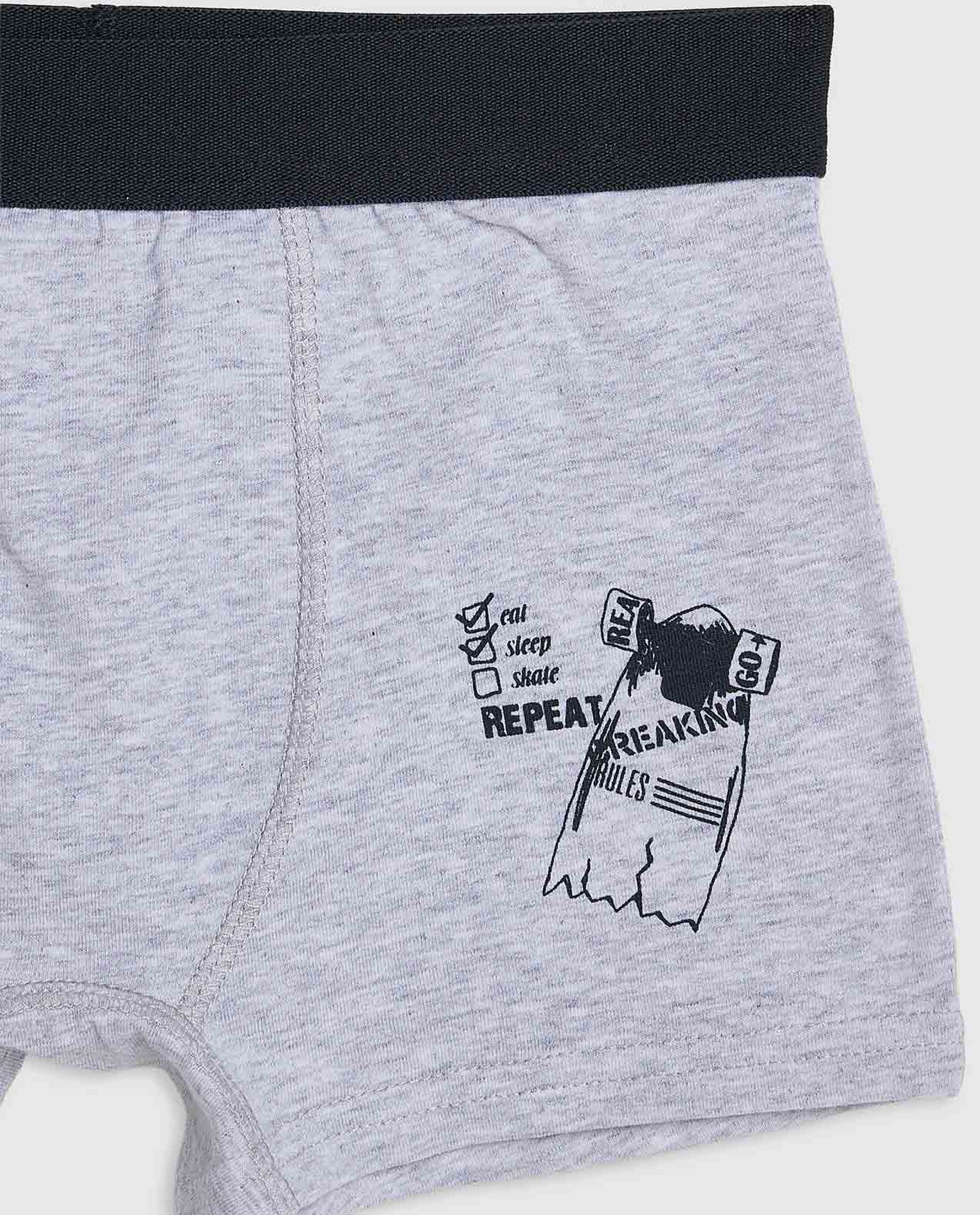 2 Pack Printed Boxer Briefs