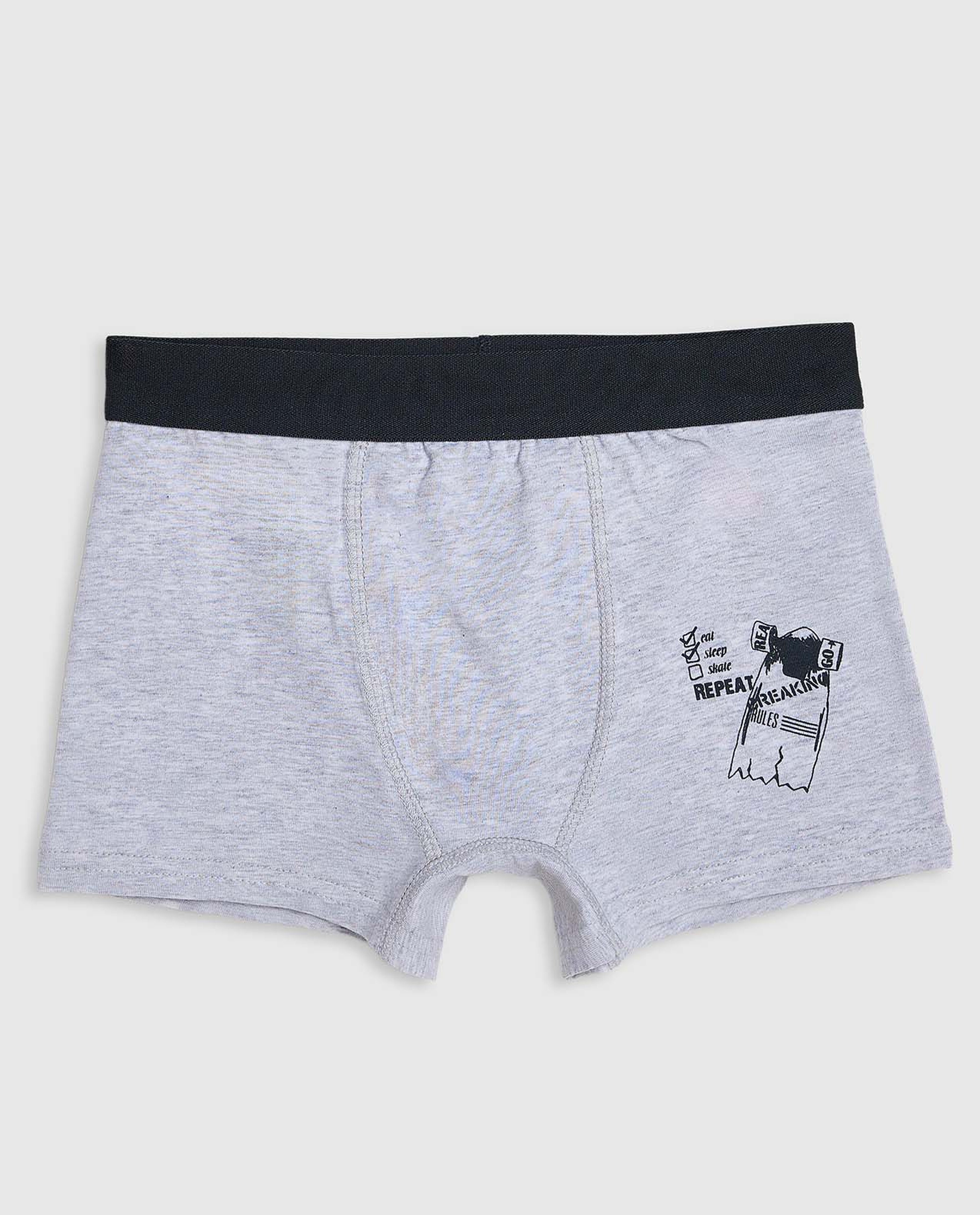 2 Pack Printed Boxer Briefs