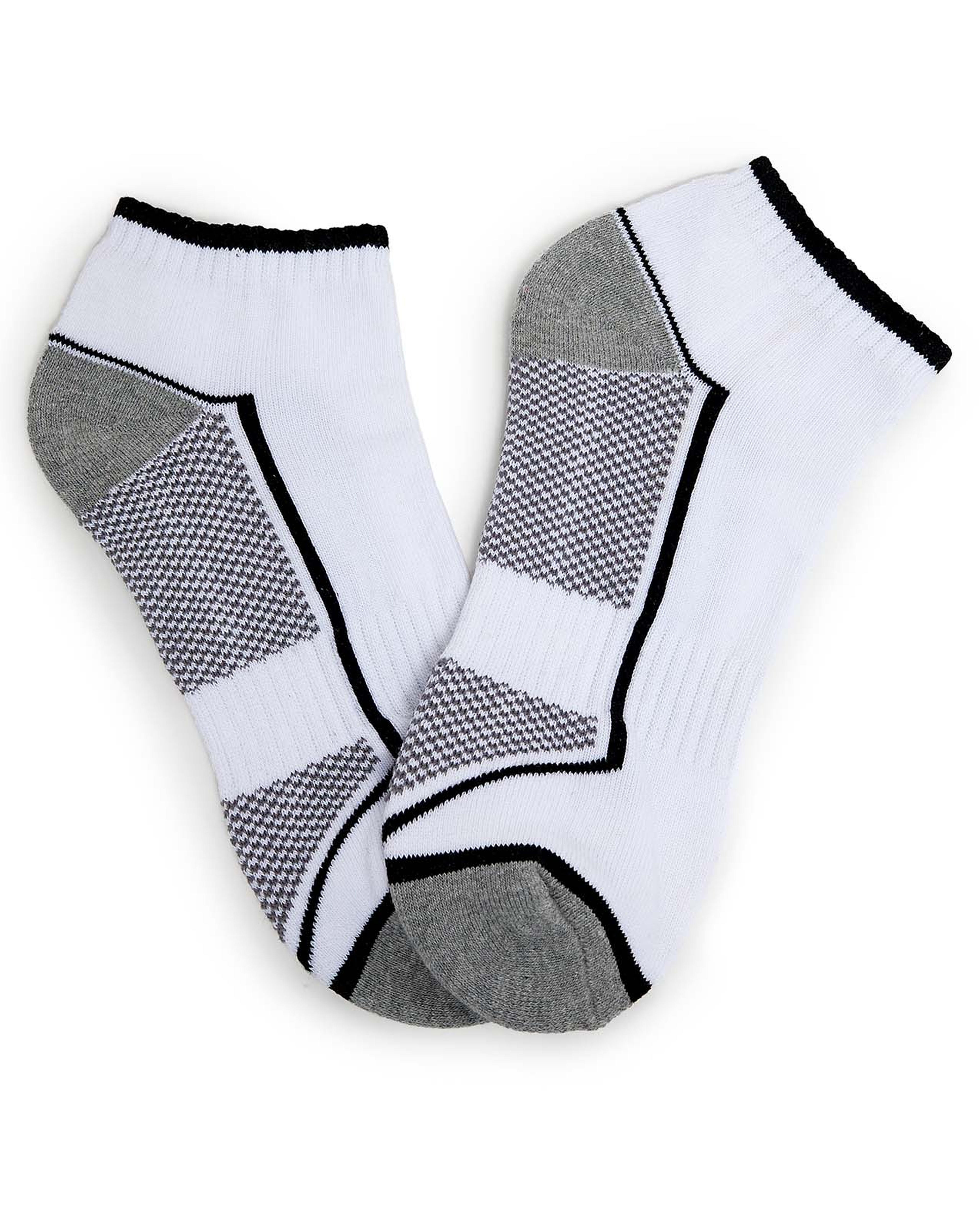3 Pack Patterned Ankle Socks