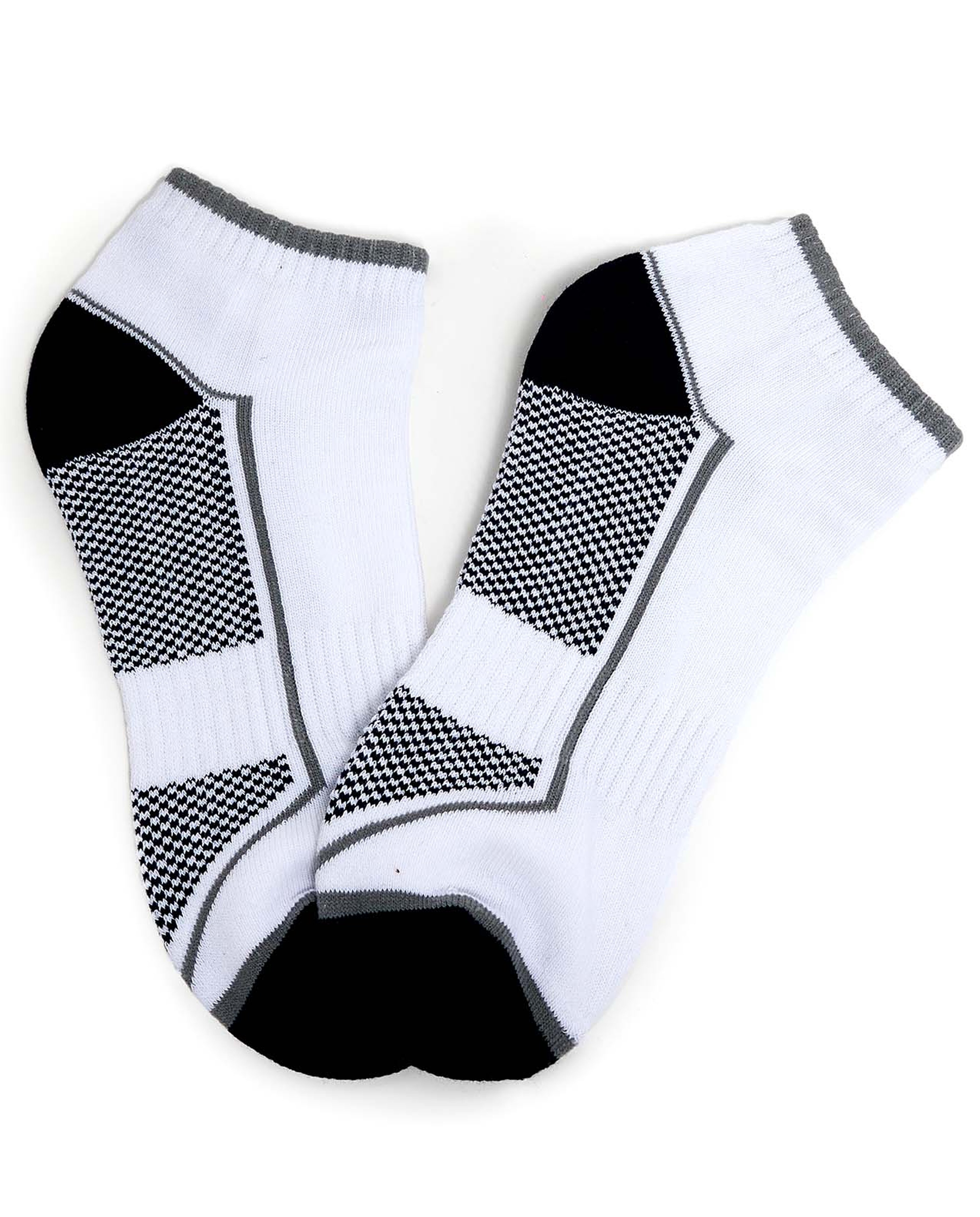 3 Pack Patterned Ankle Socks