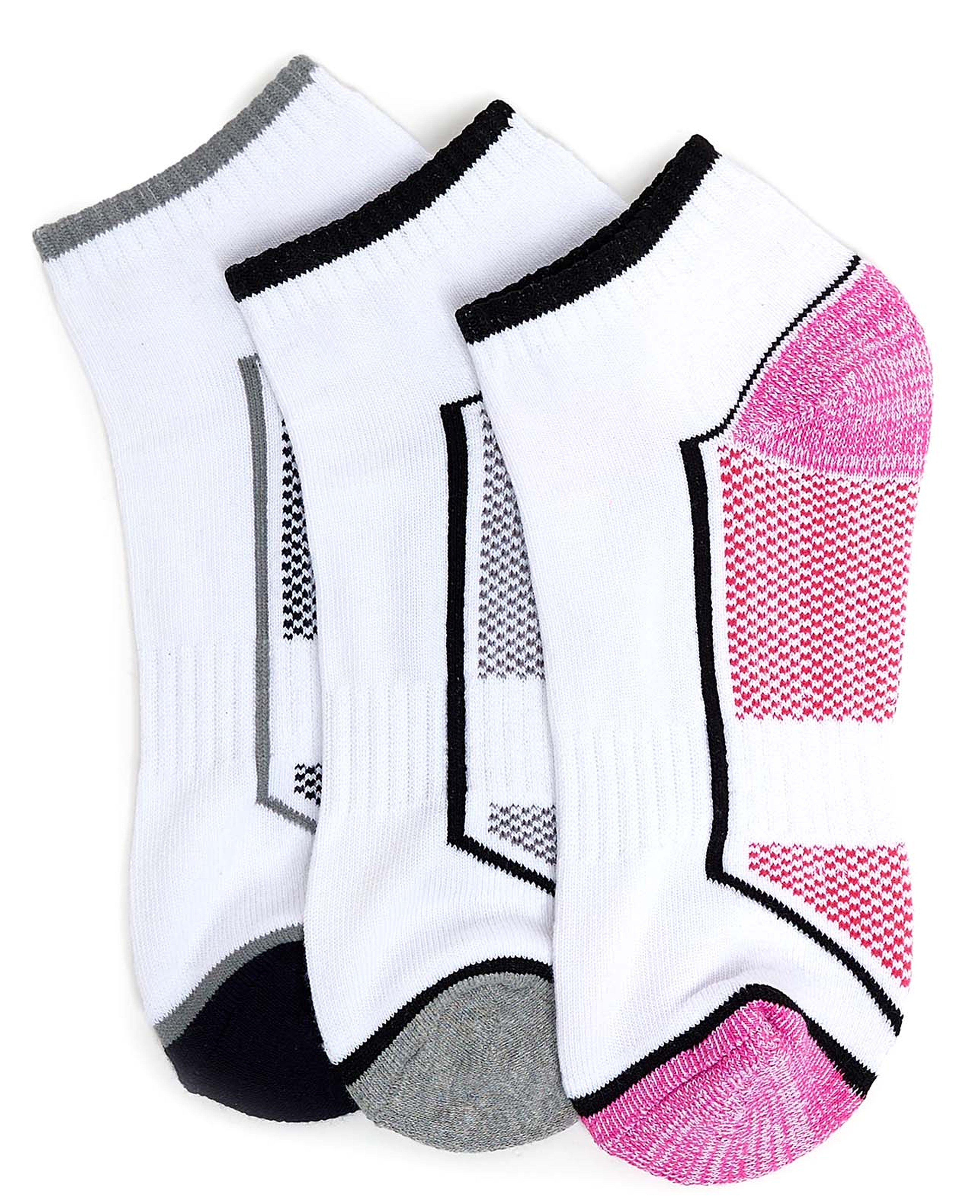 3 Pack Patterned Ankle Socks