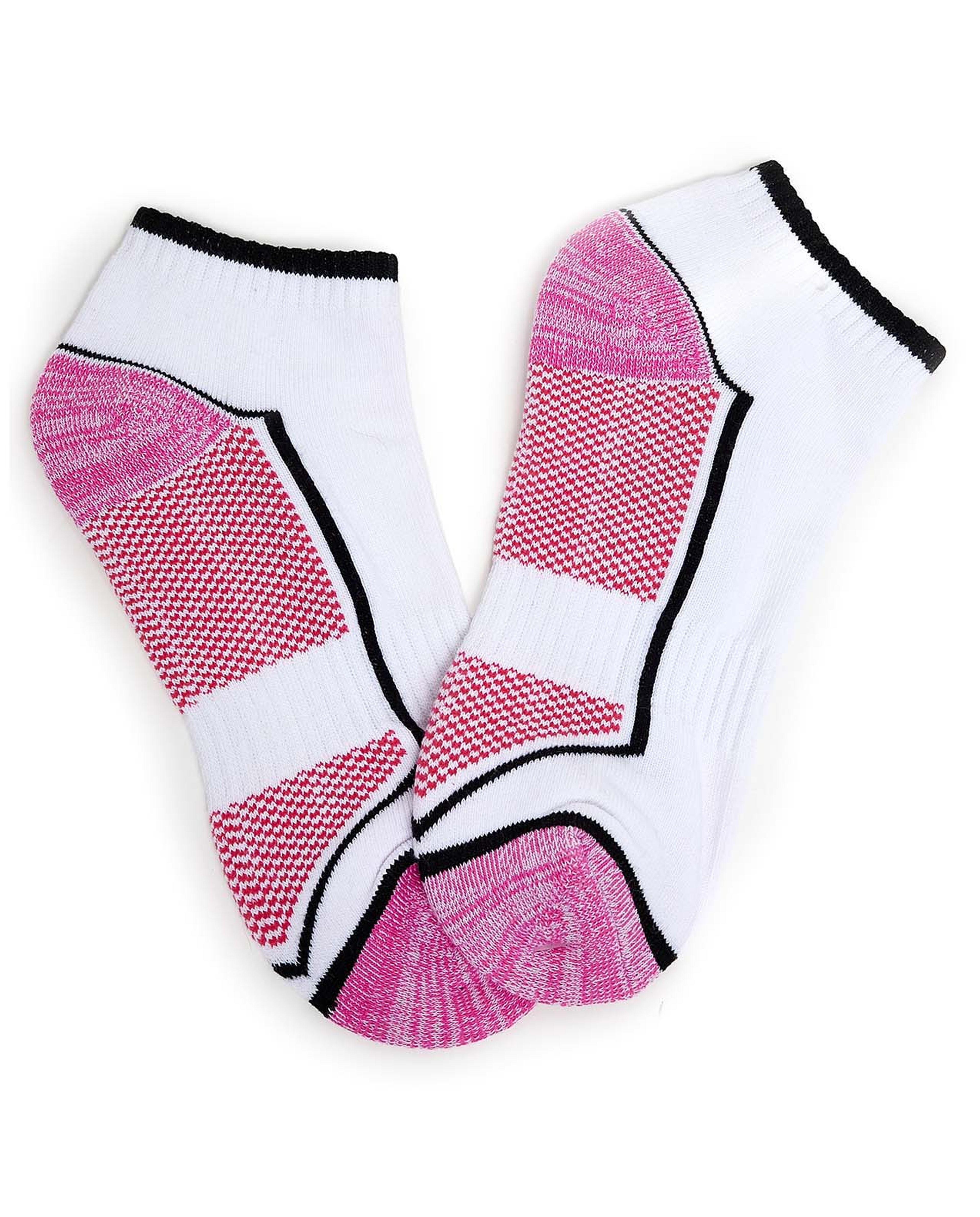 3 Pack Patterned Ankle Socks