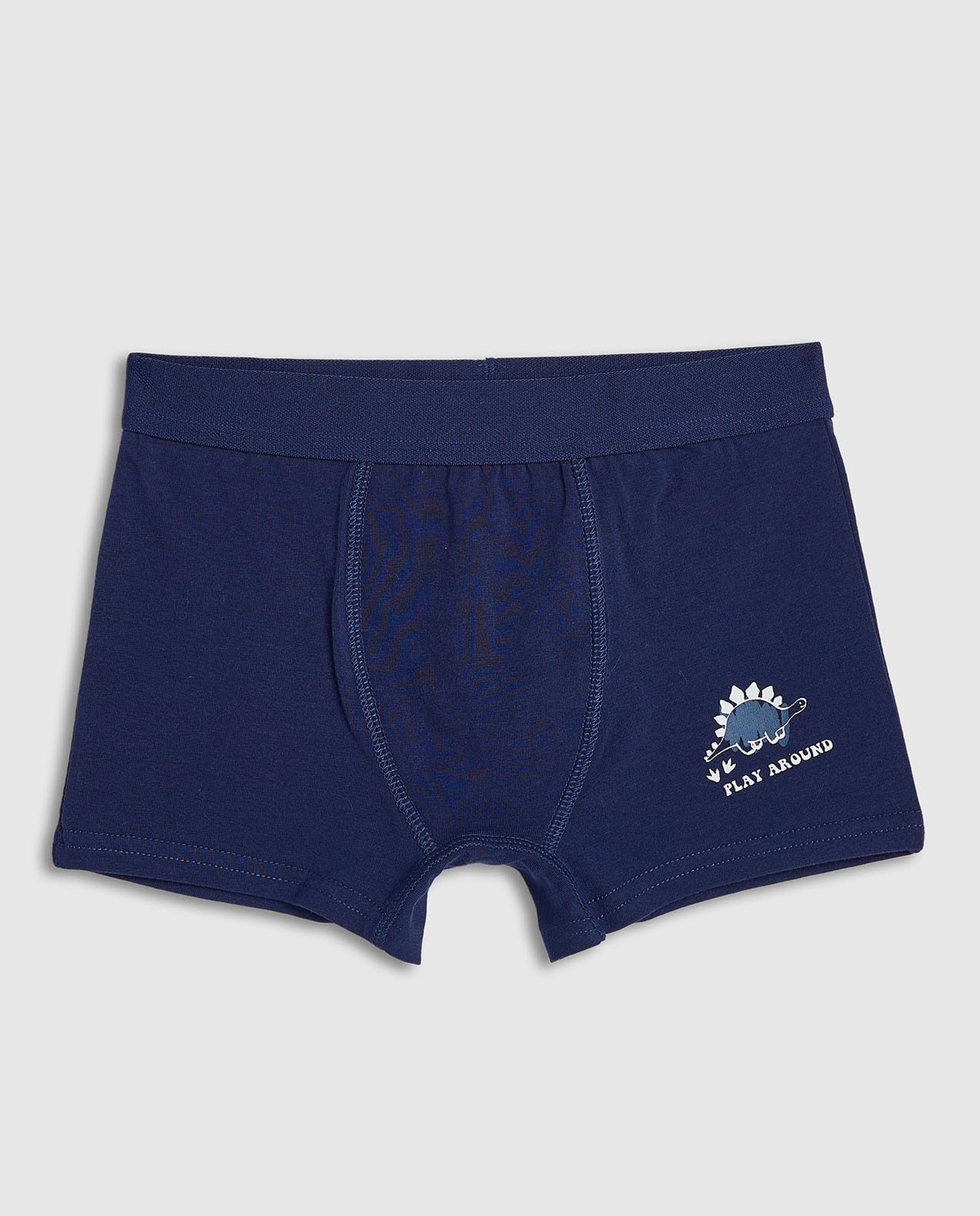 2 Pack Printed Boxer Briefs