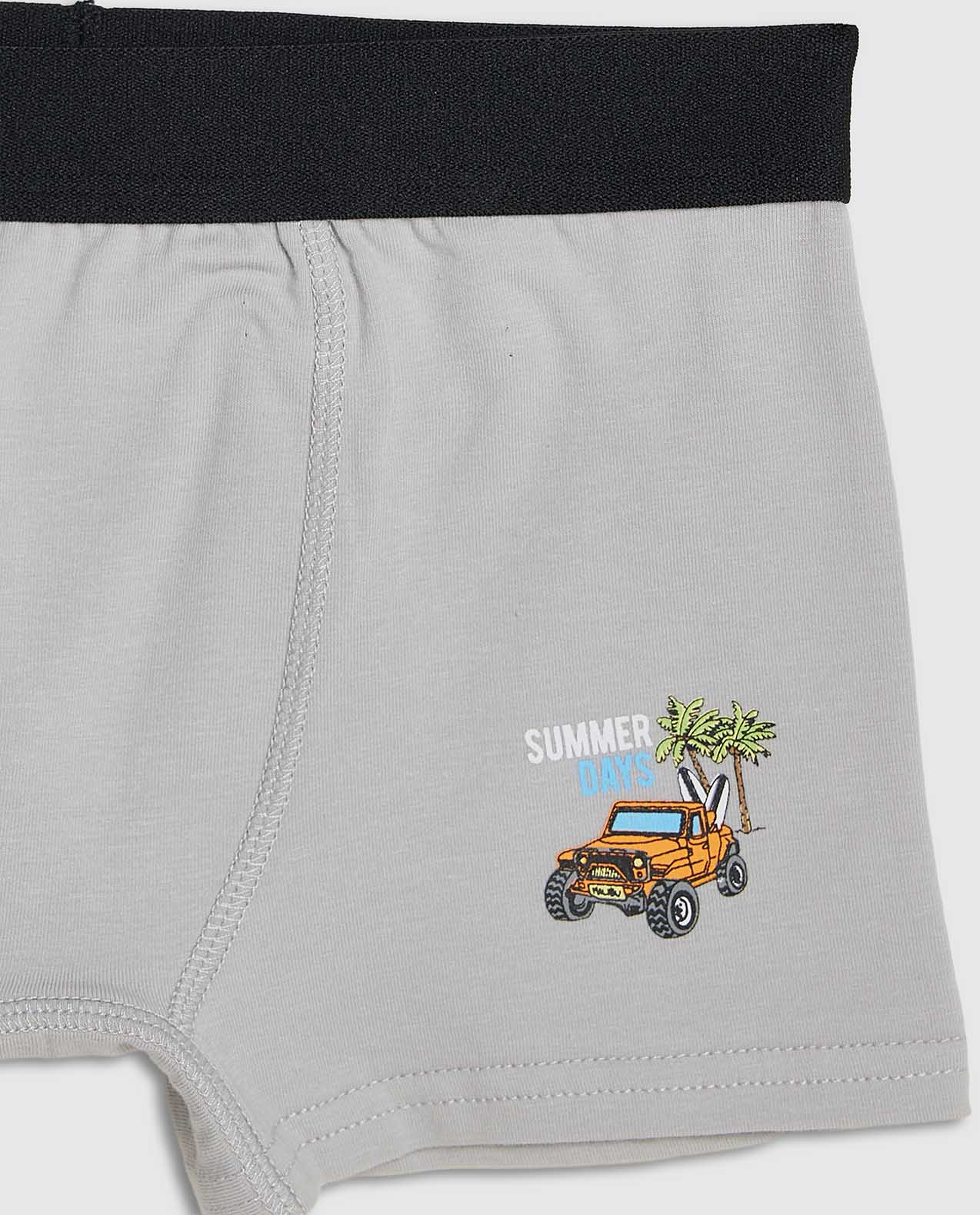 2 Pack Printed Boxer Briefs