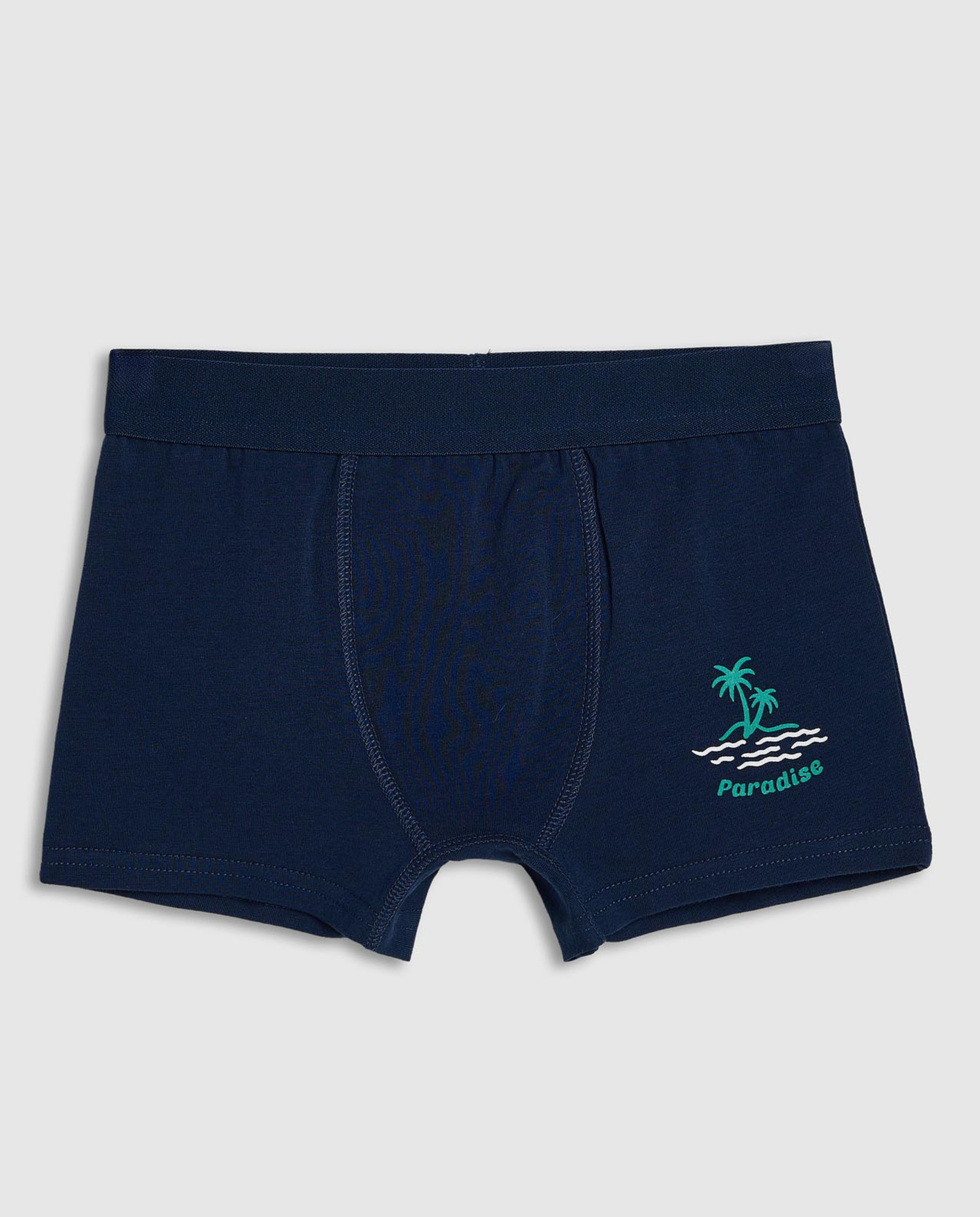 2 Pack Printed Boxer Briefs