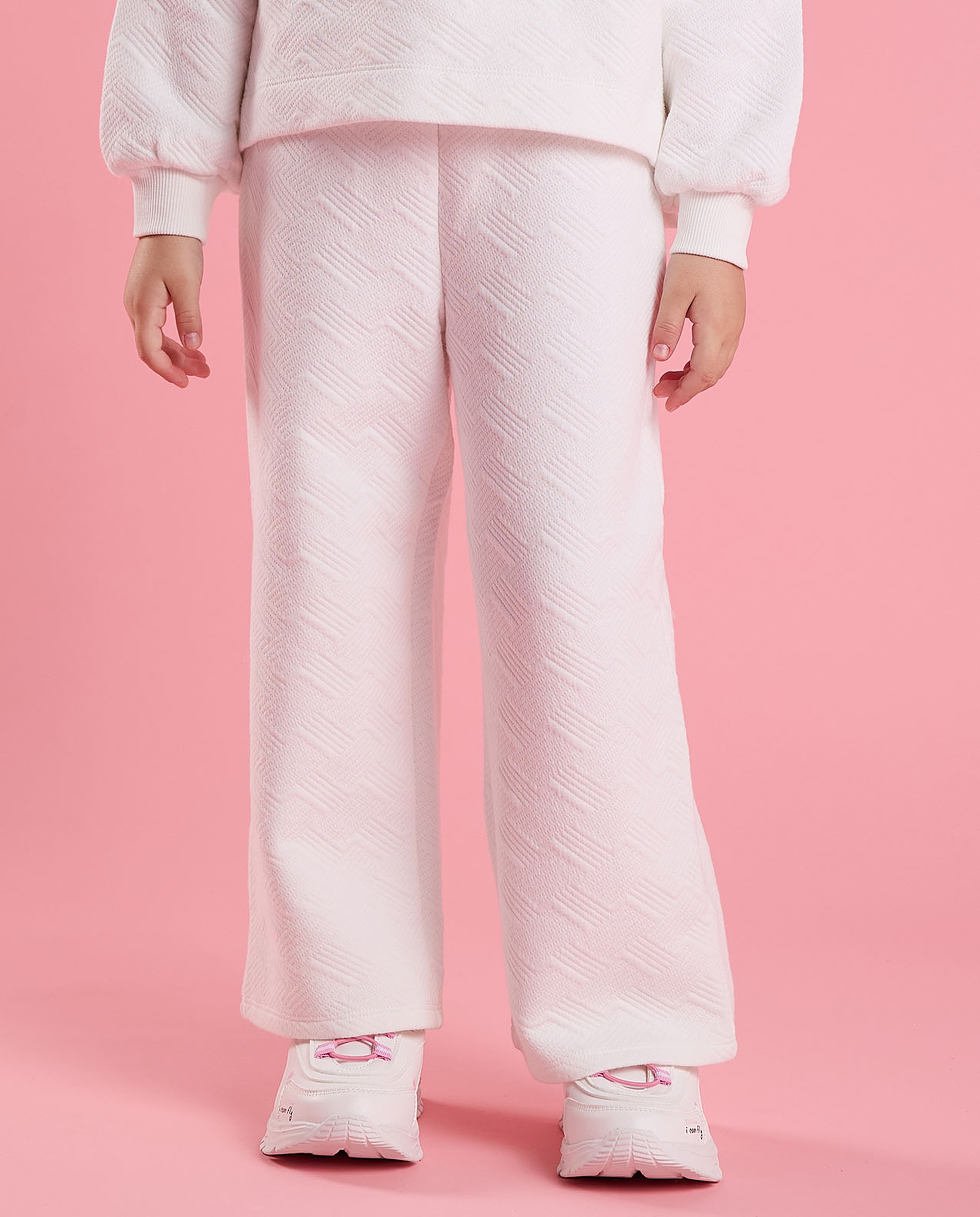 Textured Sweatsuit Set