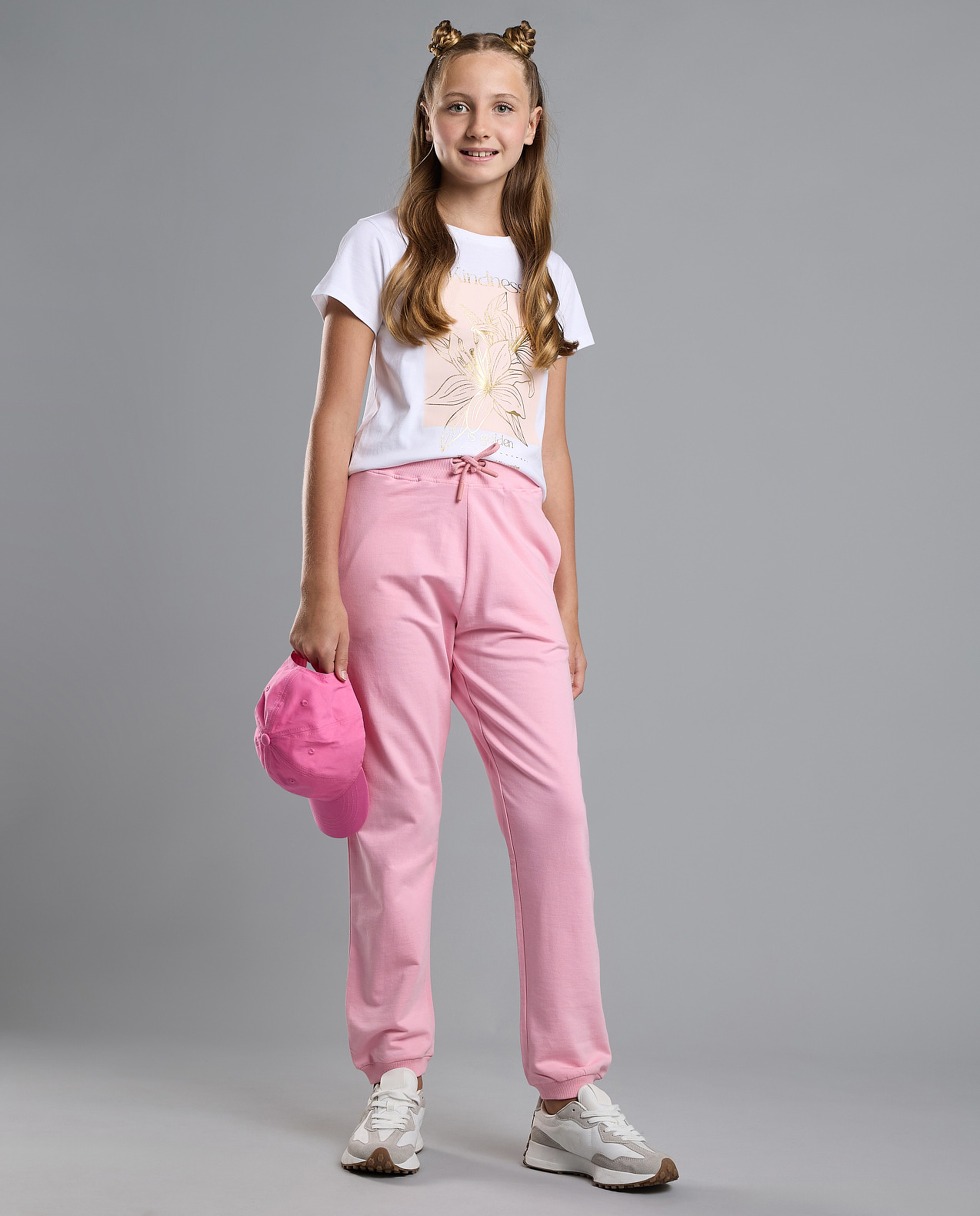 Printed T-Shirt with Crew Neck and Short Sleeves