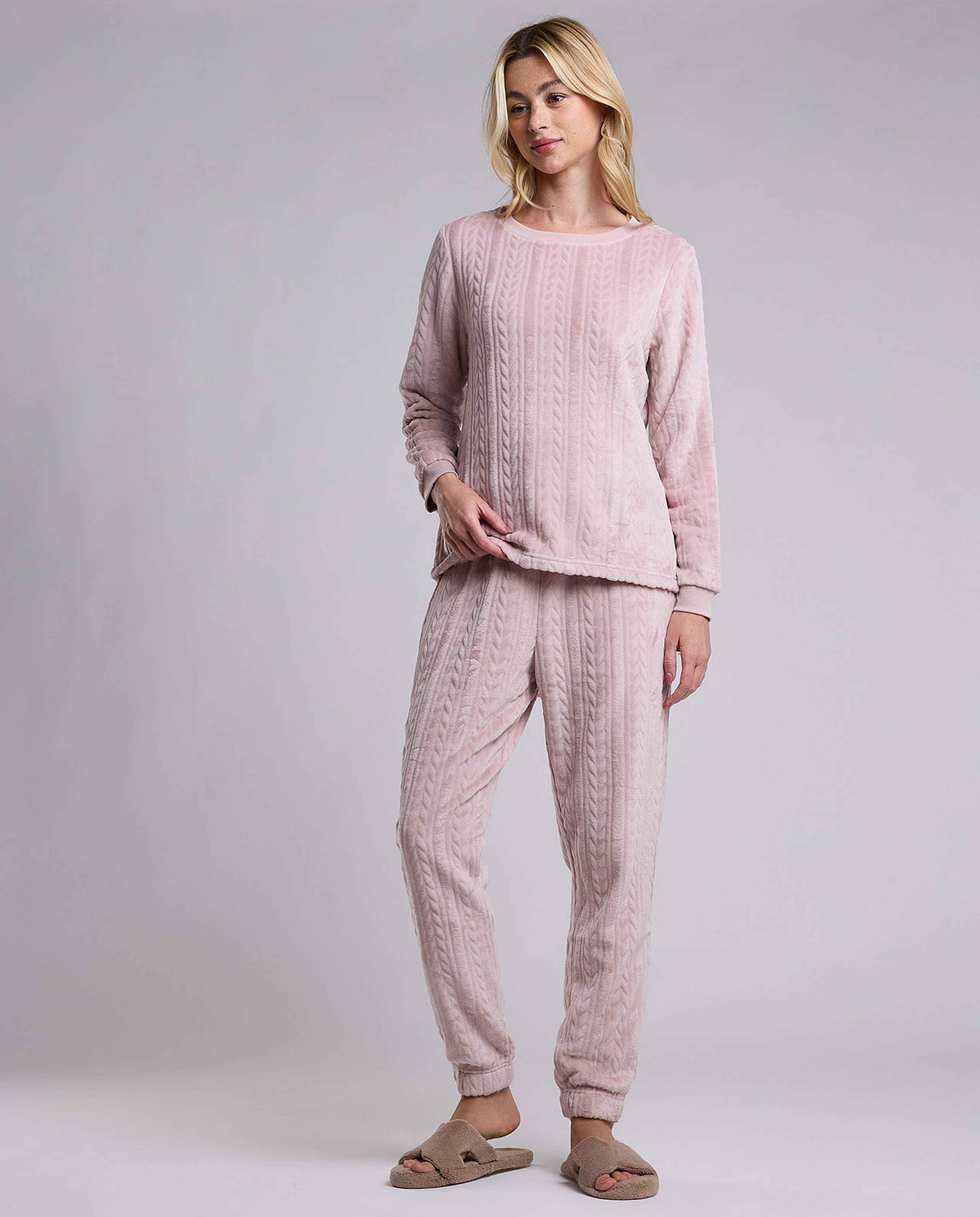 Embossed Pyjama Set