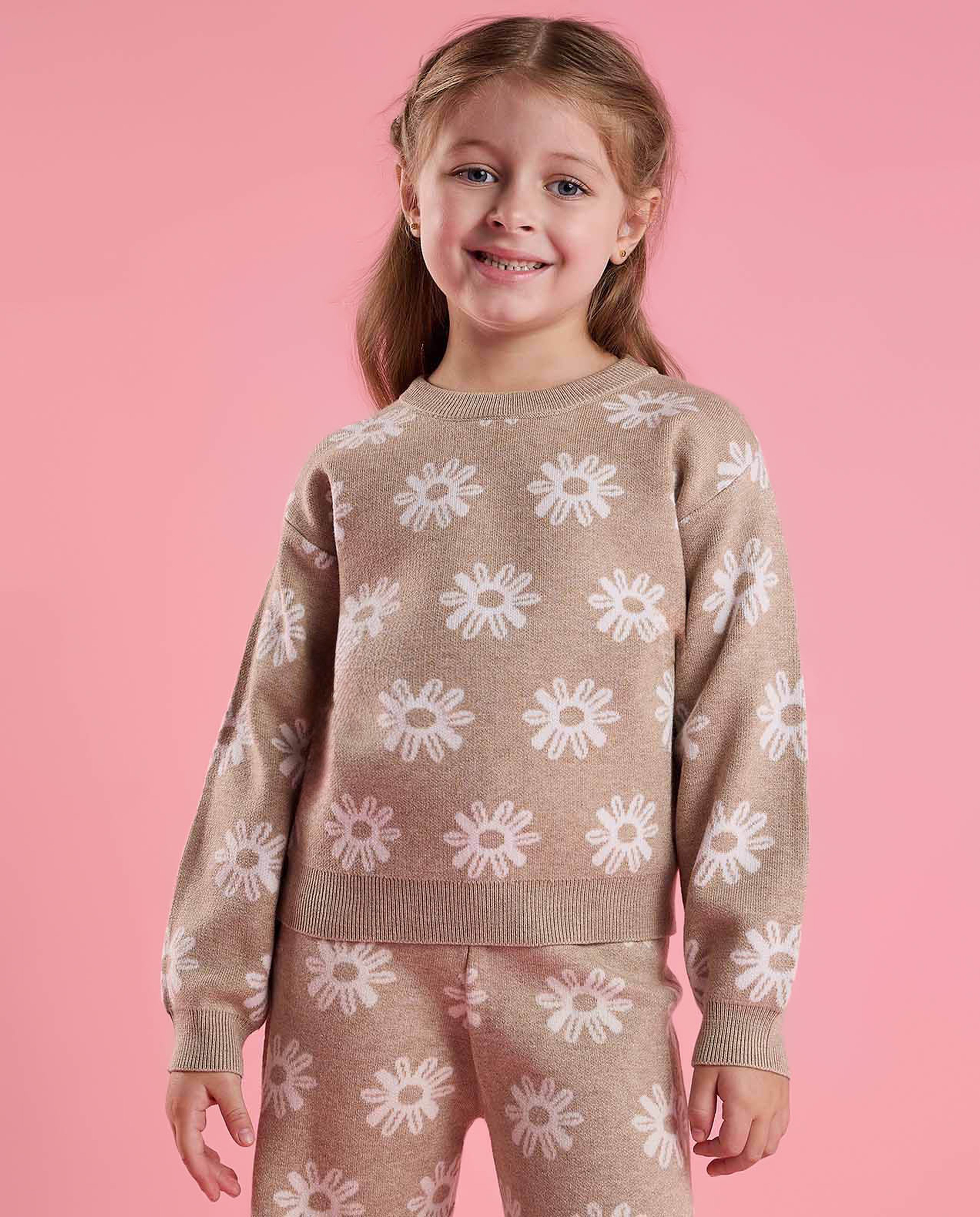 Floral Print Clothing Set