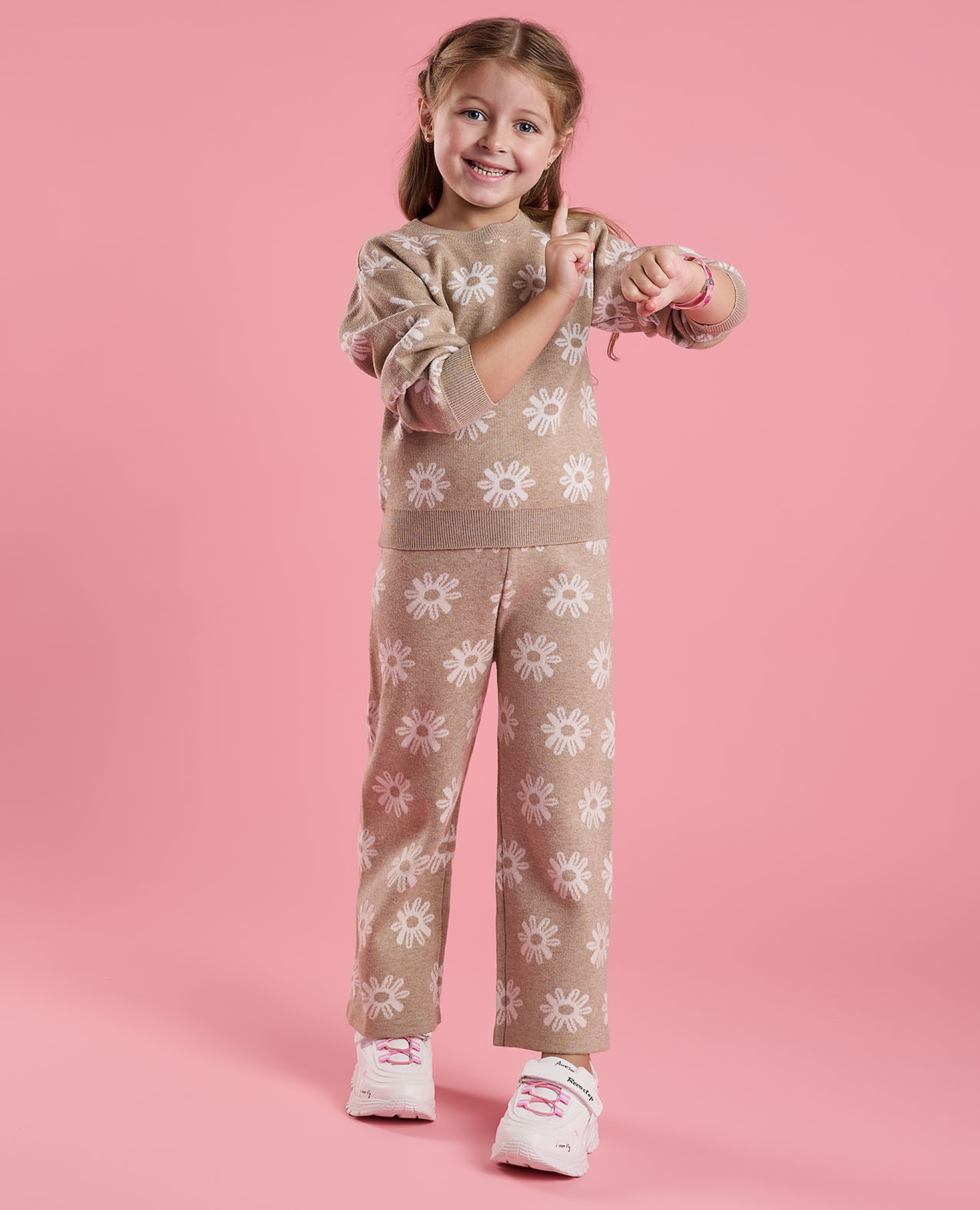 Floral Print Clothing Set