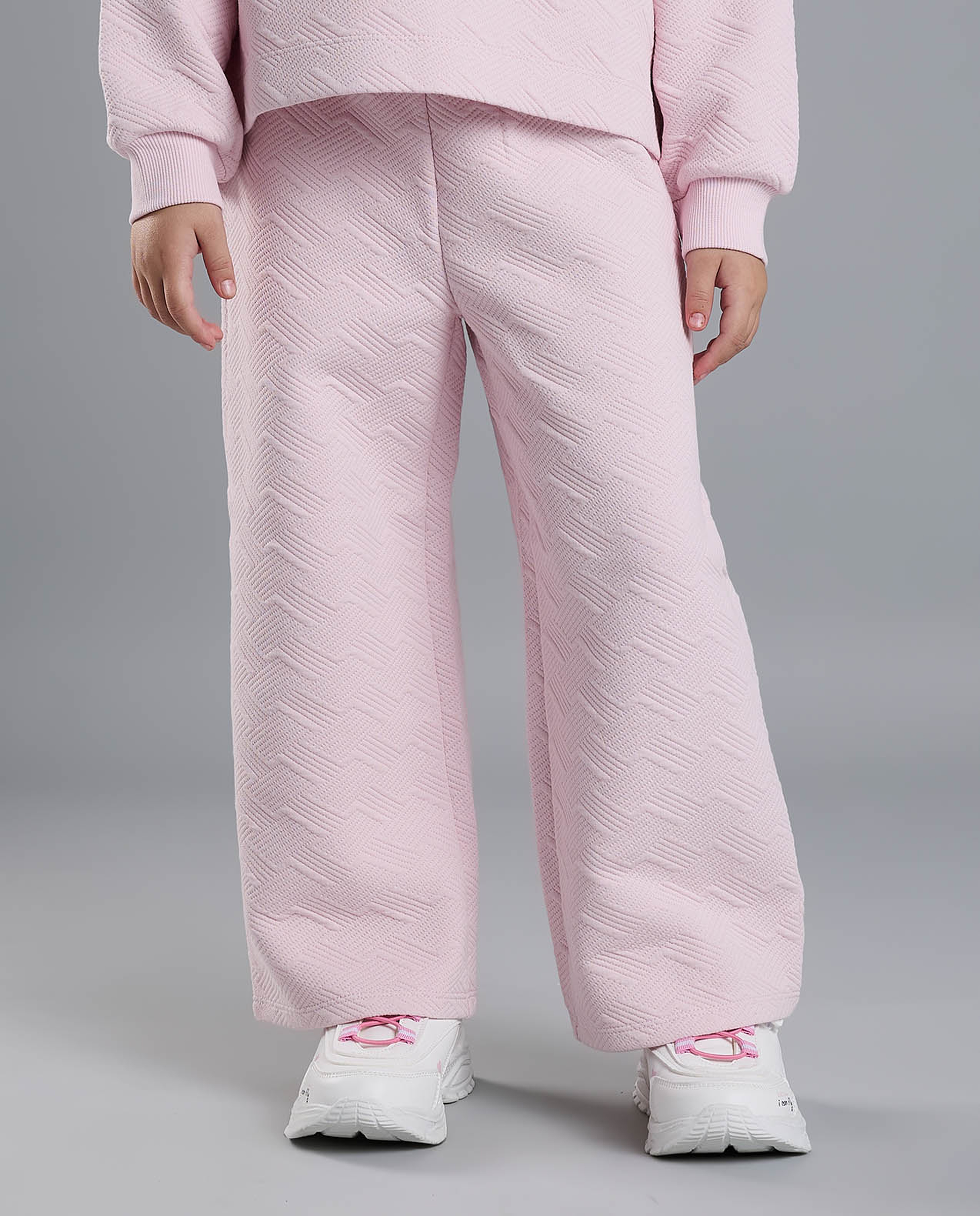 Textured Sweatsuit Set