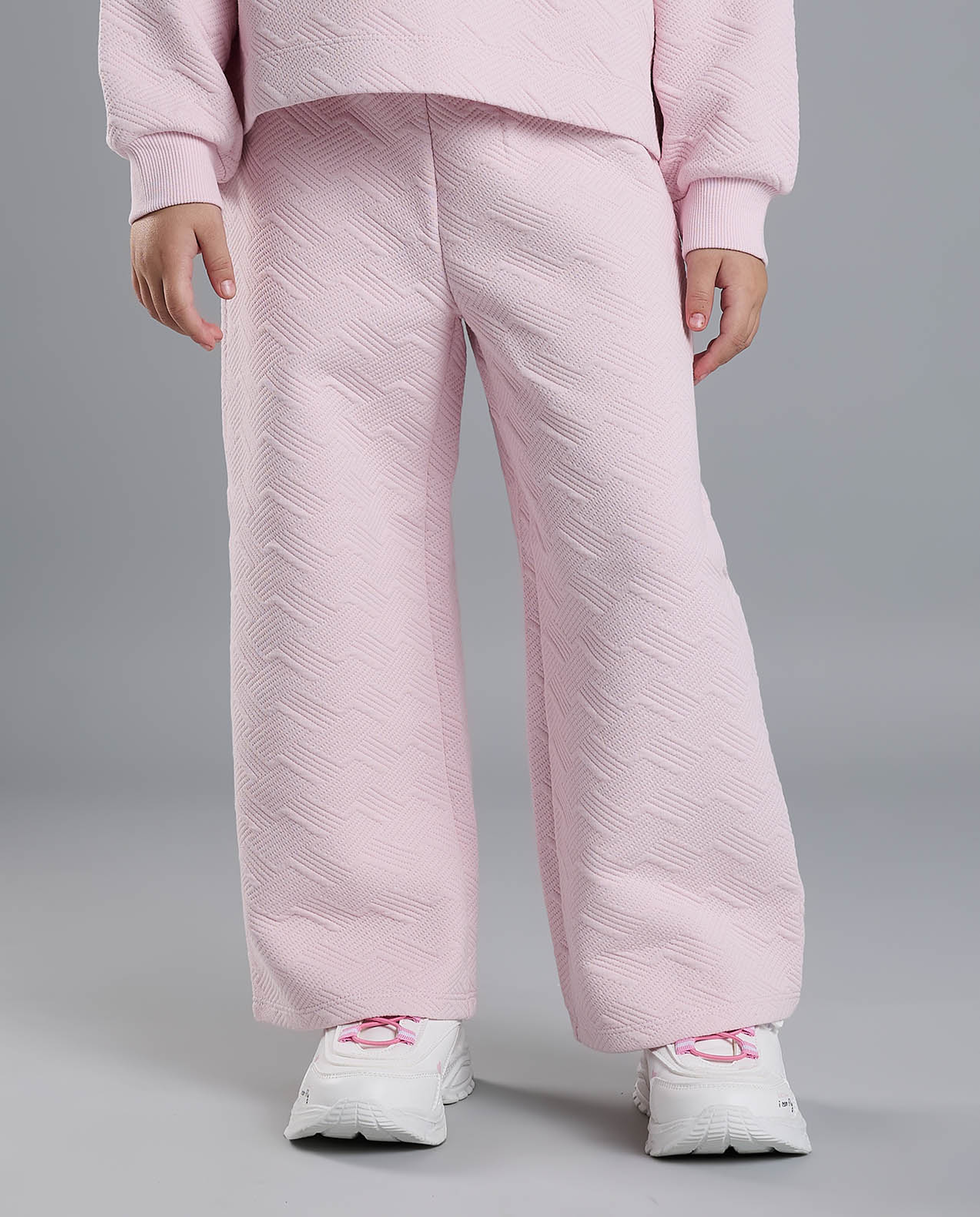 Textured Sweatsuit Set