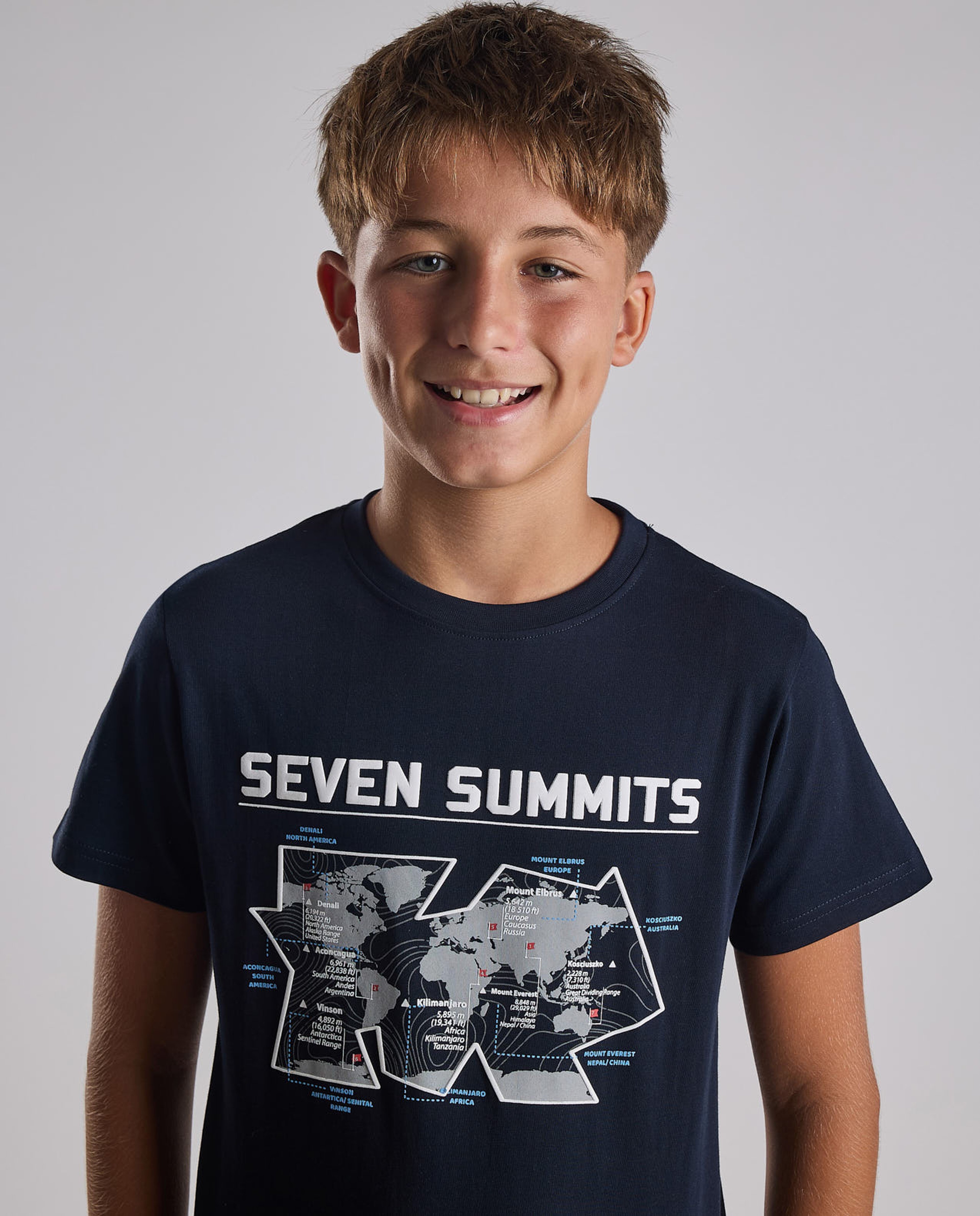 Graphic Print T-Shirt with Crew Neck and Short Sleeves