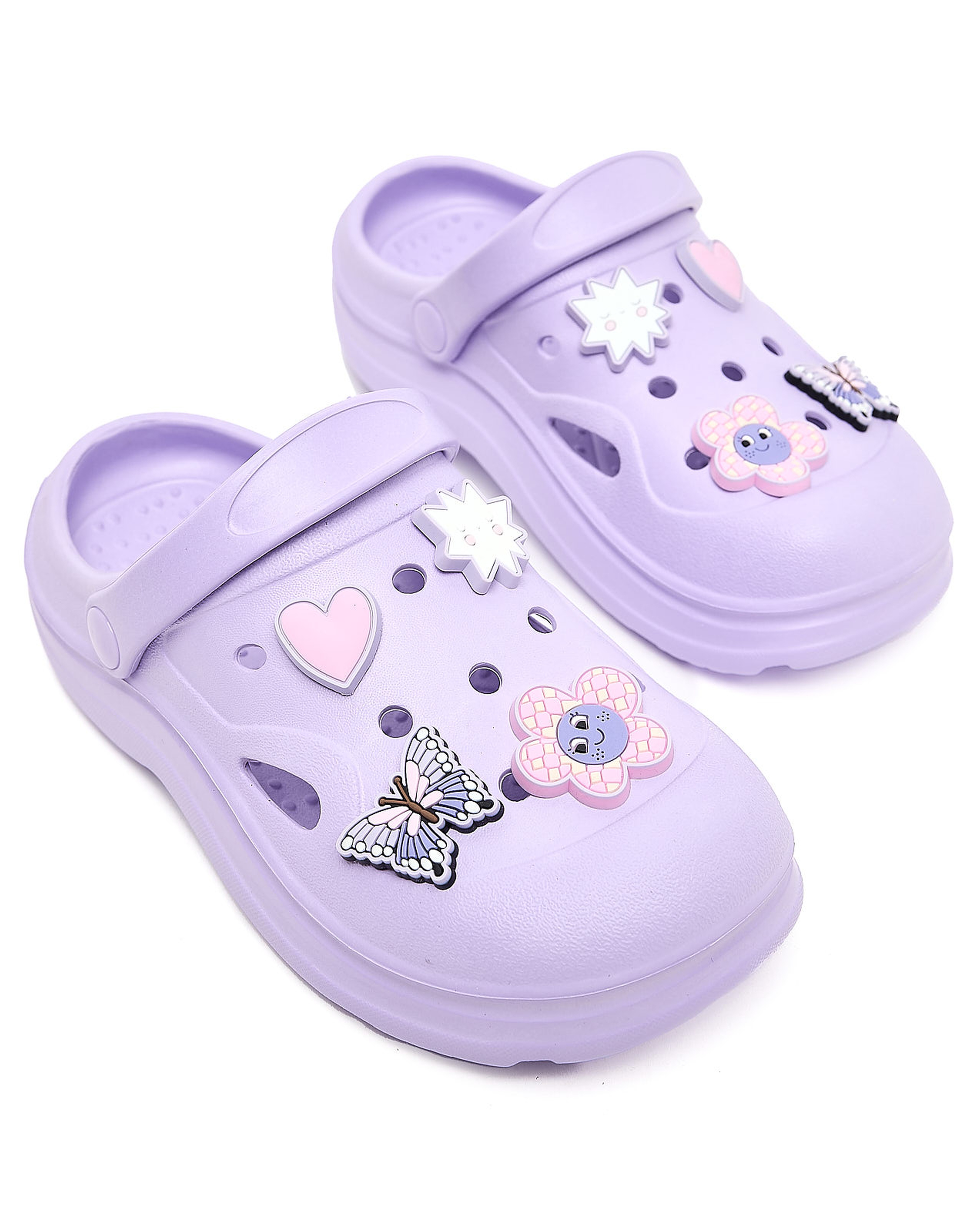 Charm Slingback Clogs