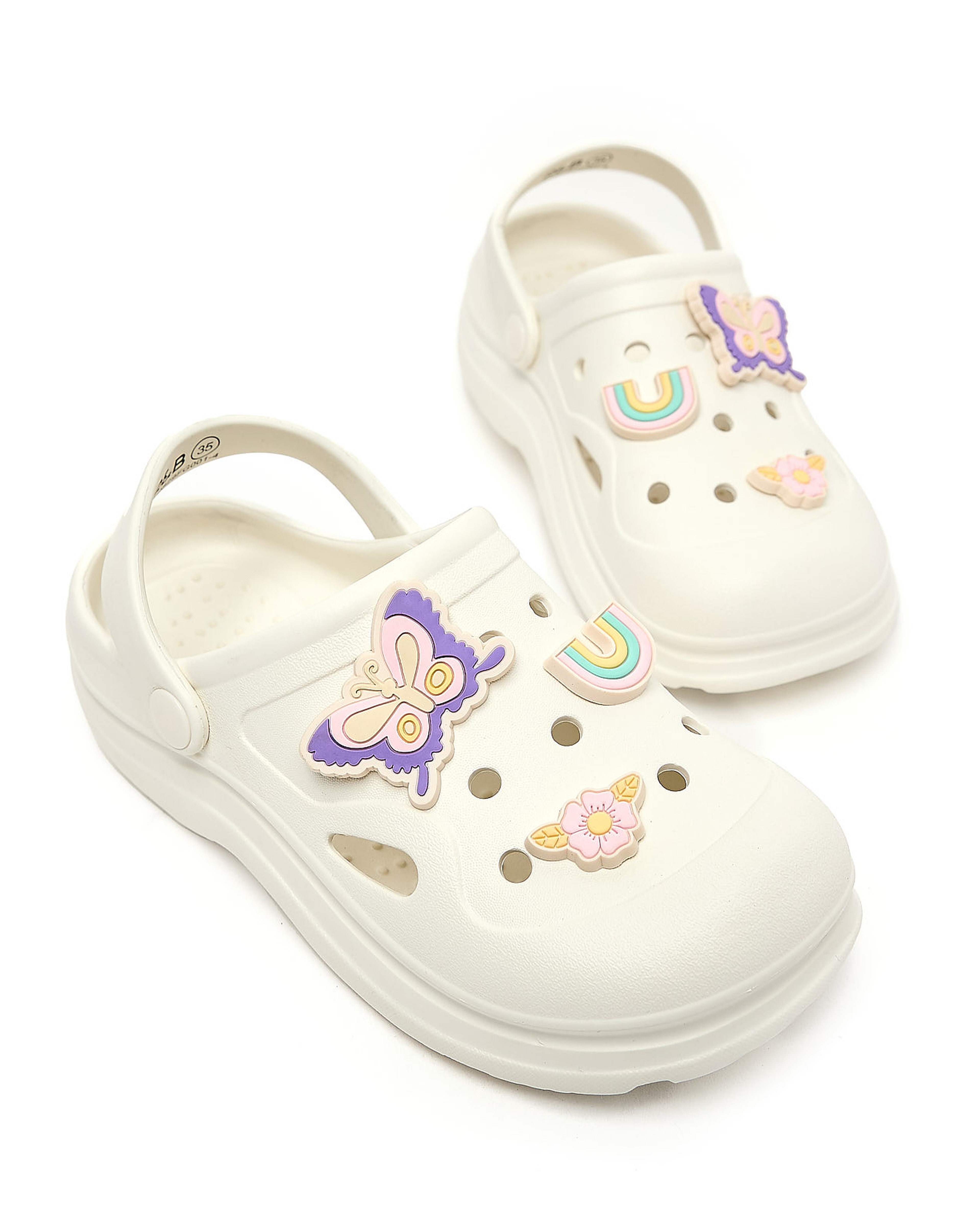 Charm Slingback Clogs