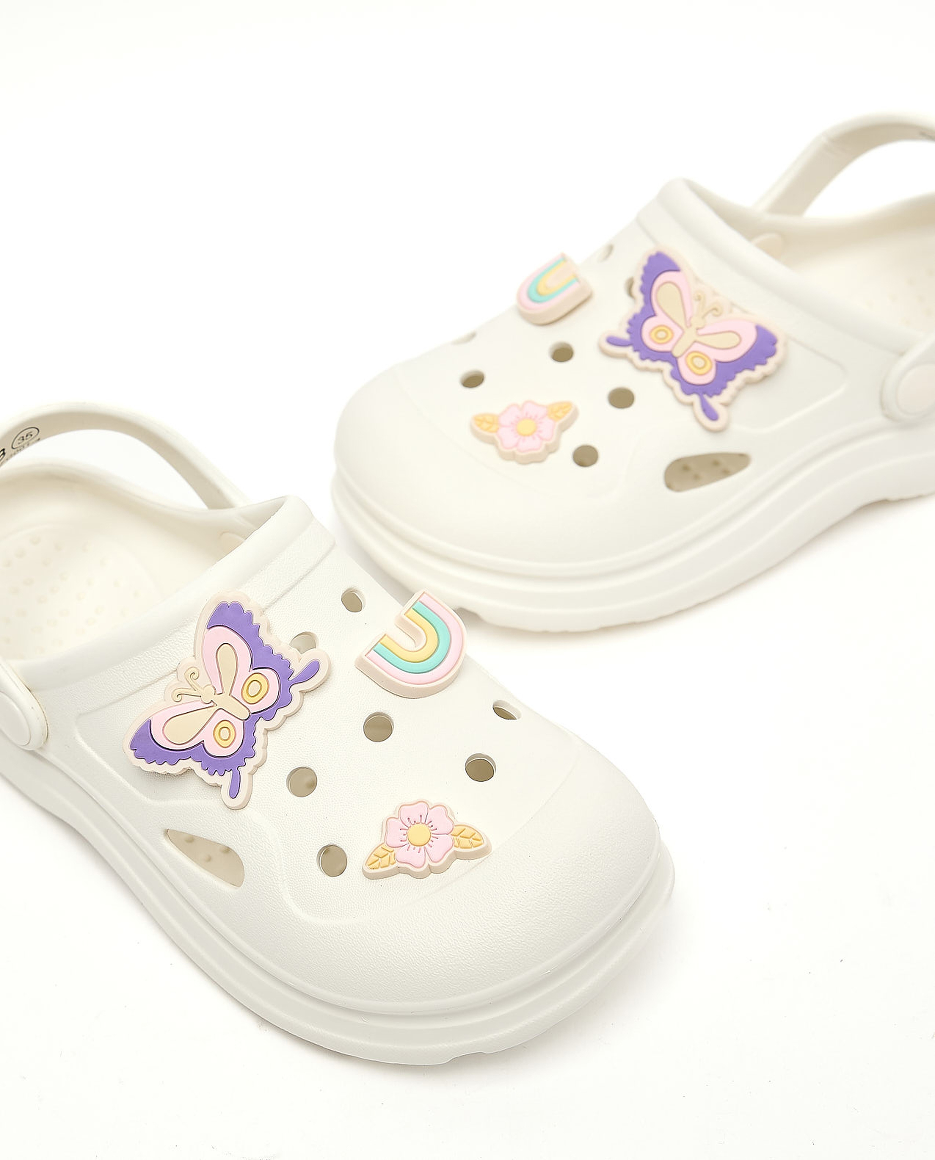 Charm Slingback Clogs