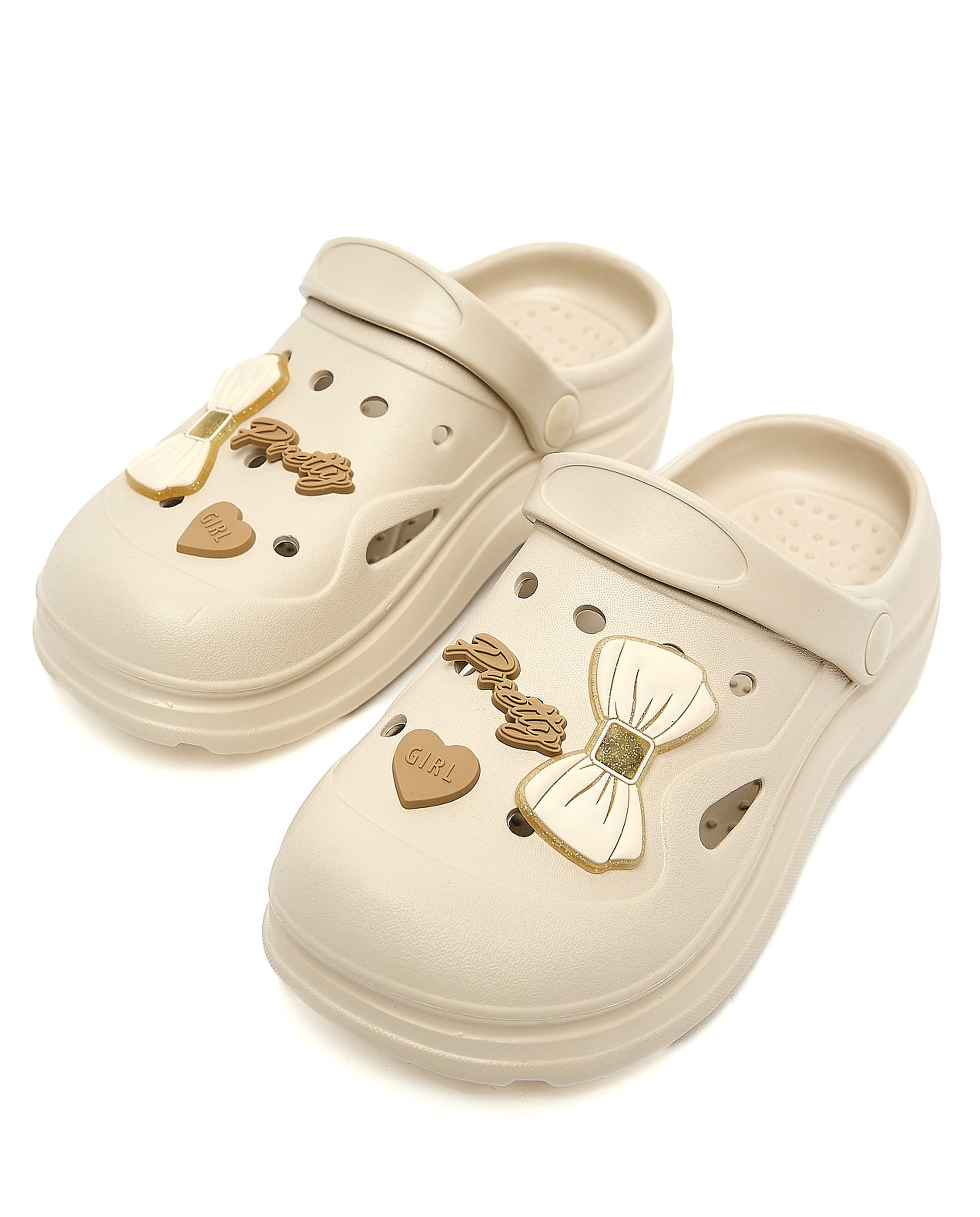 Charm Slingback Clogs