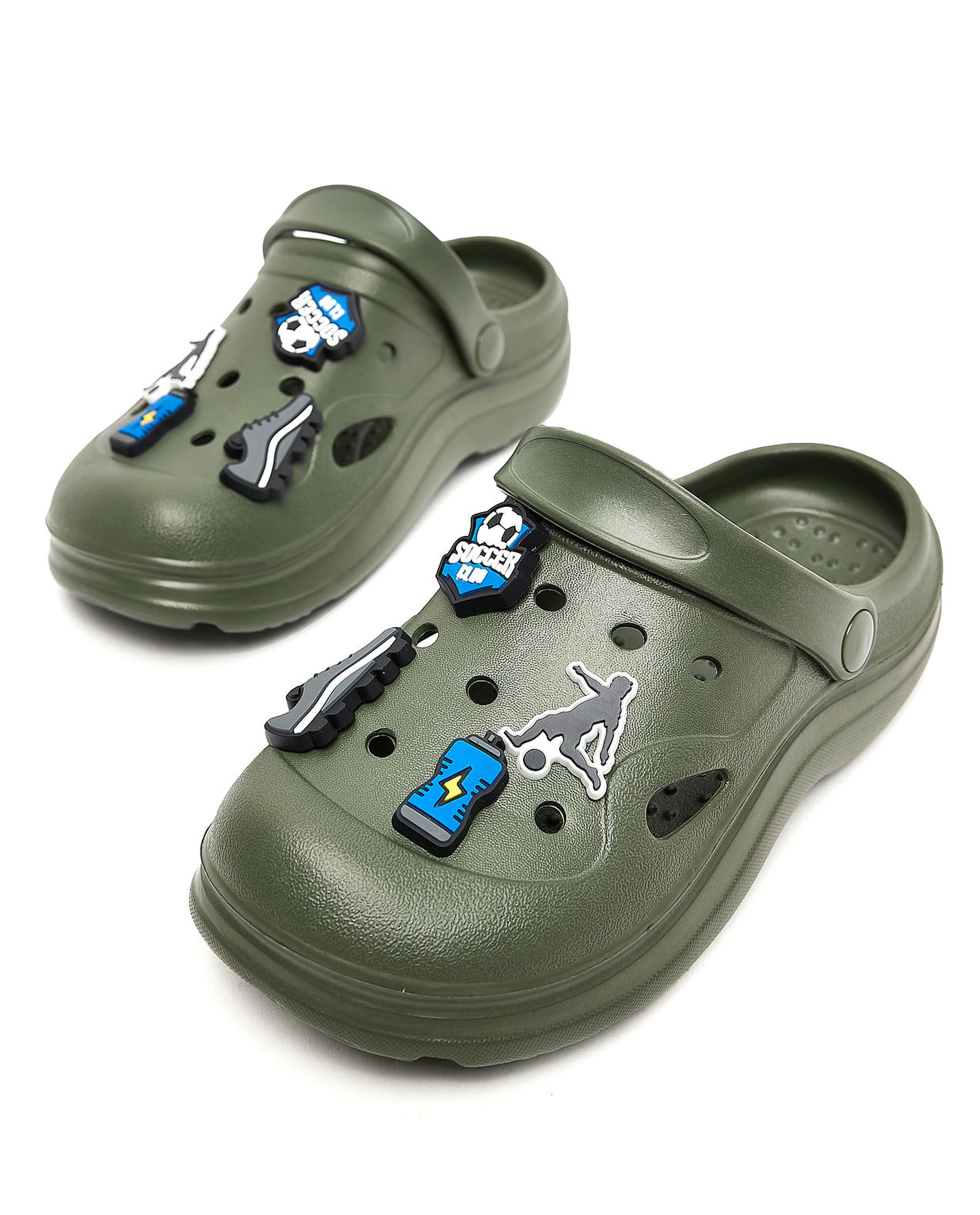 Charm Slingback Clogs