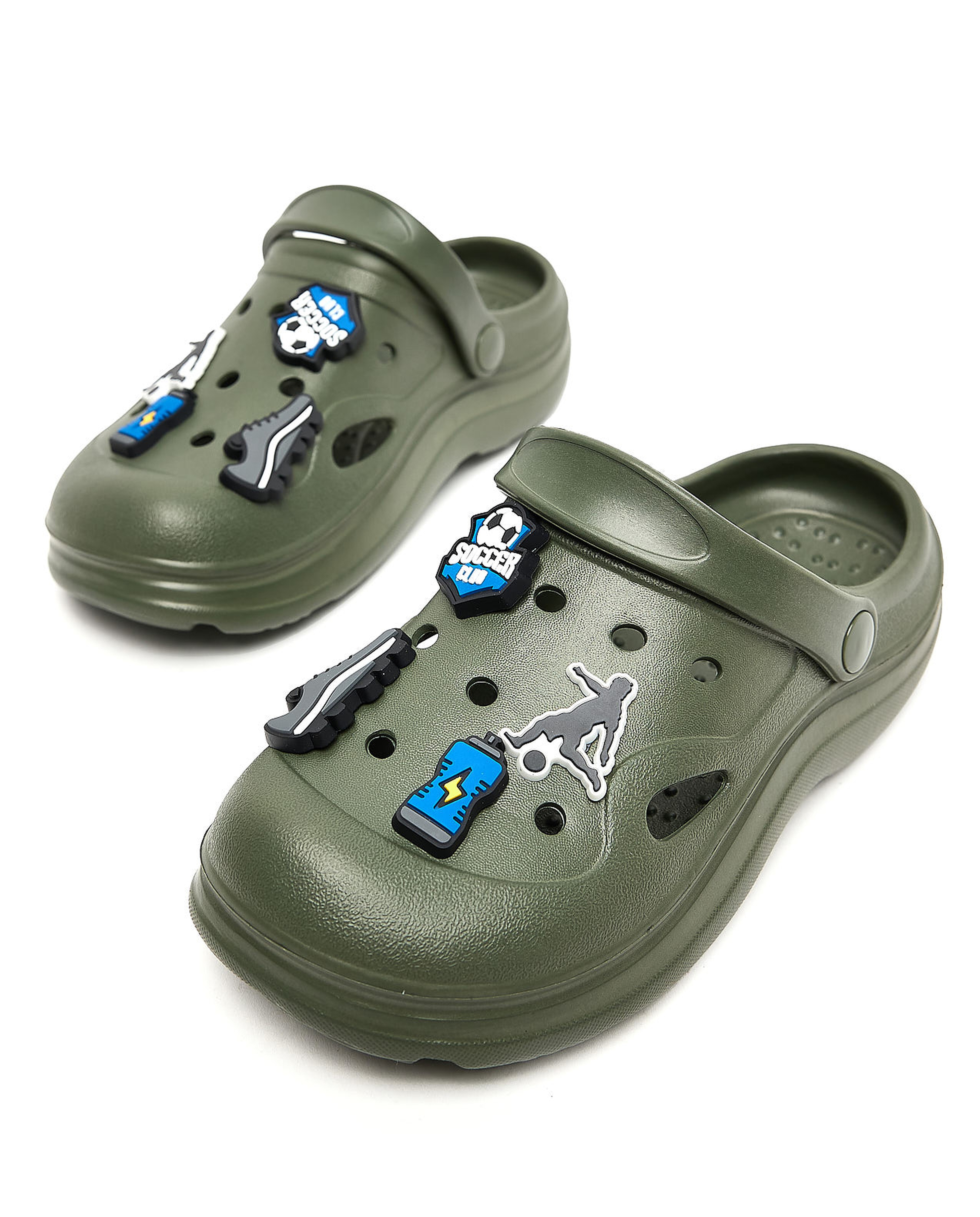 Charm Slingback Clogs