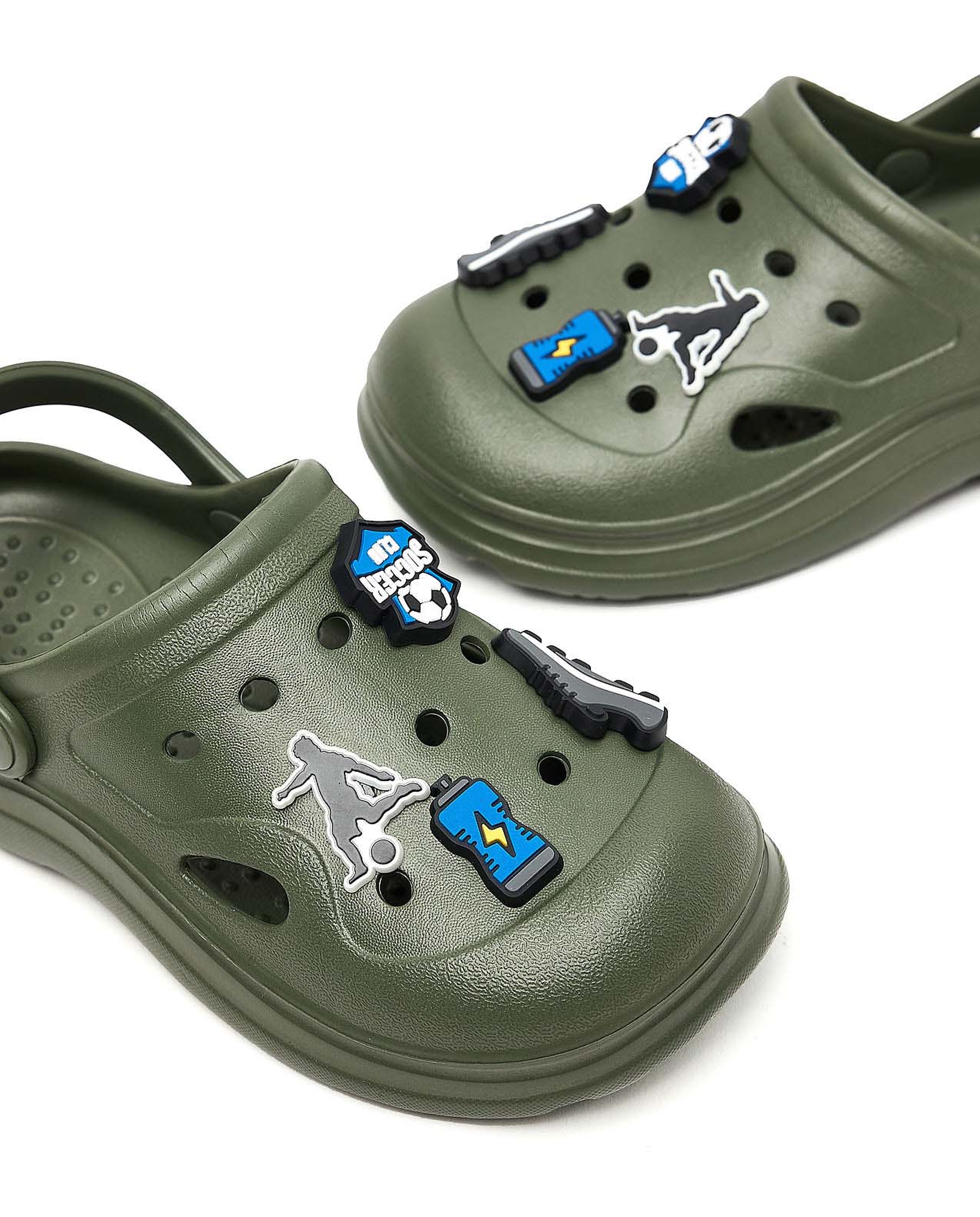 Charm Slingback Clogs