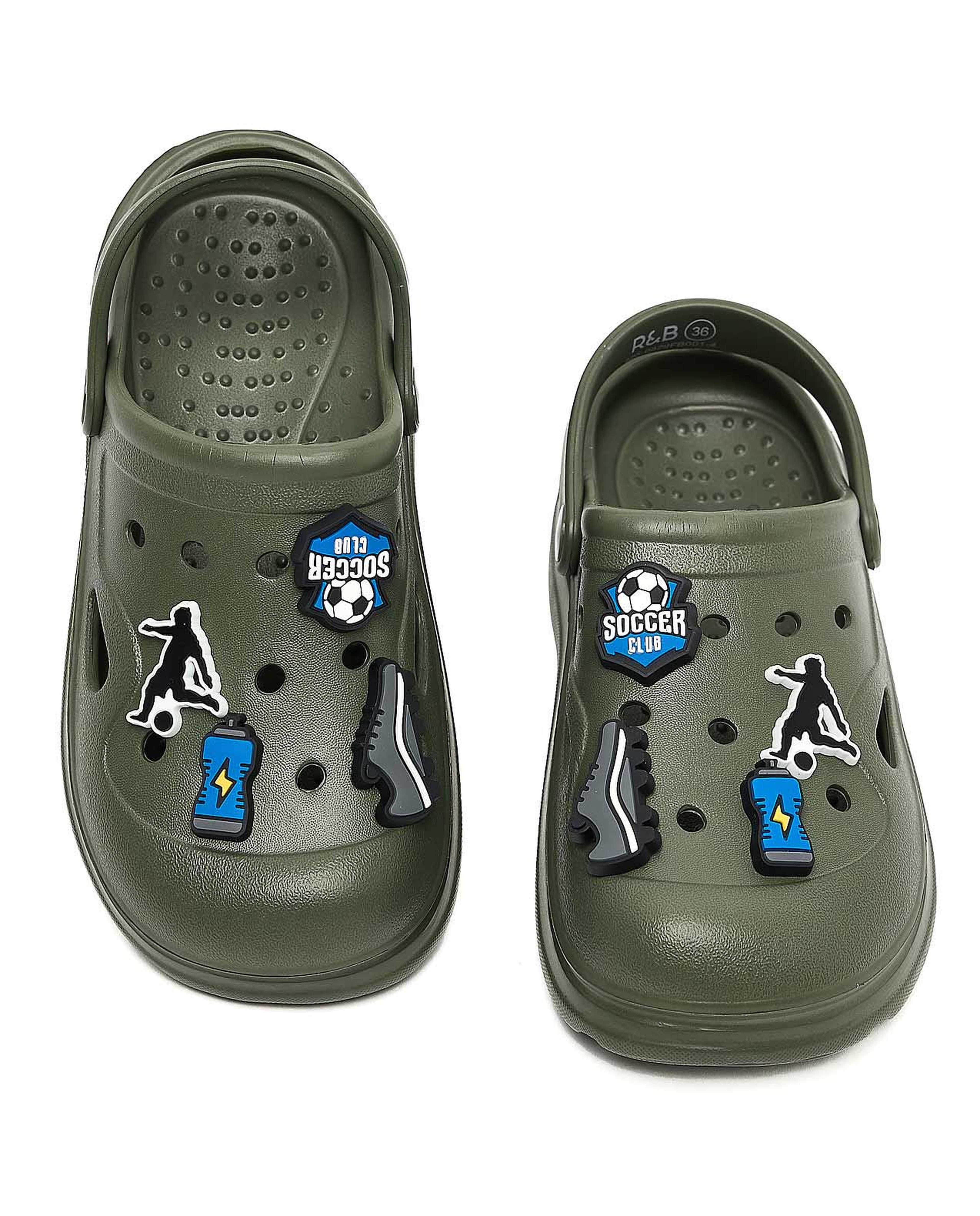 Charm Slingback Clogs