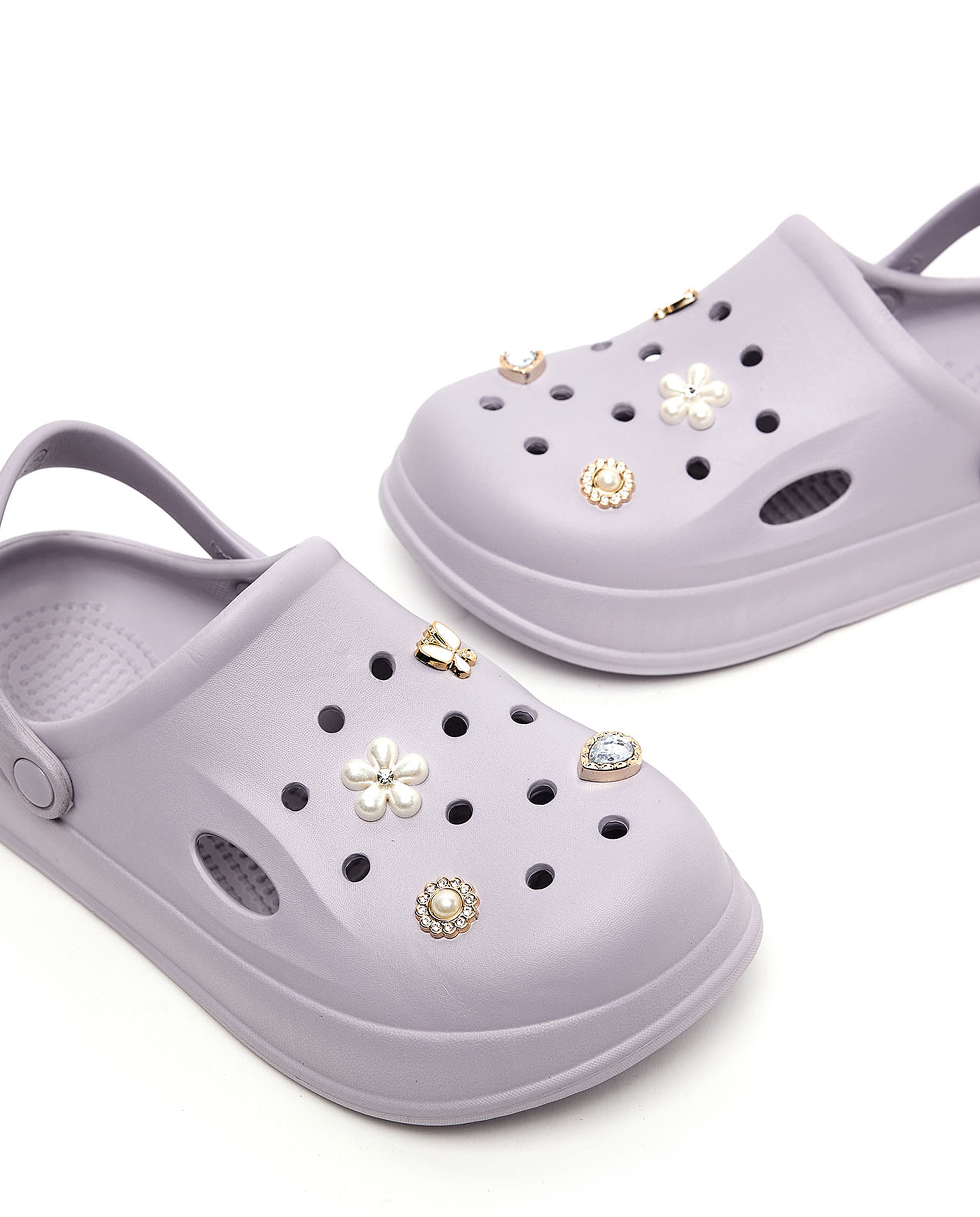 Charm Slingback Clogs