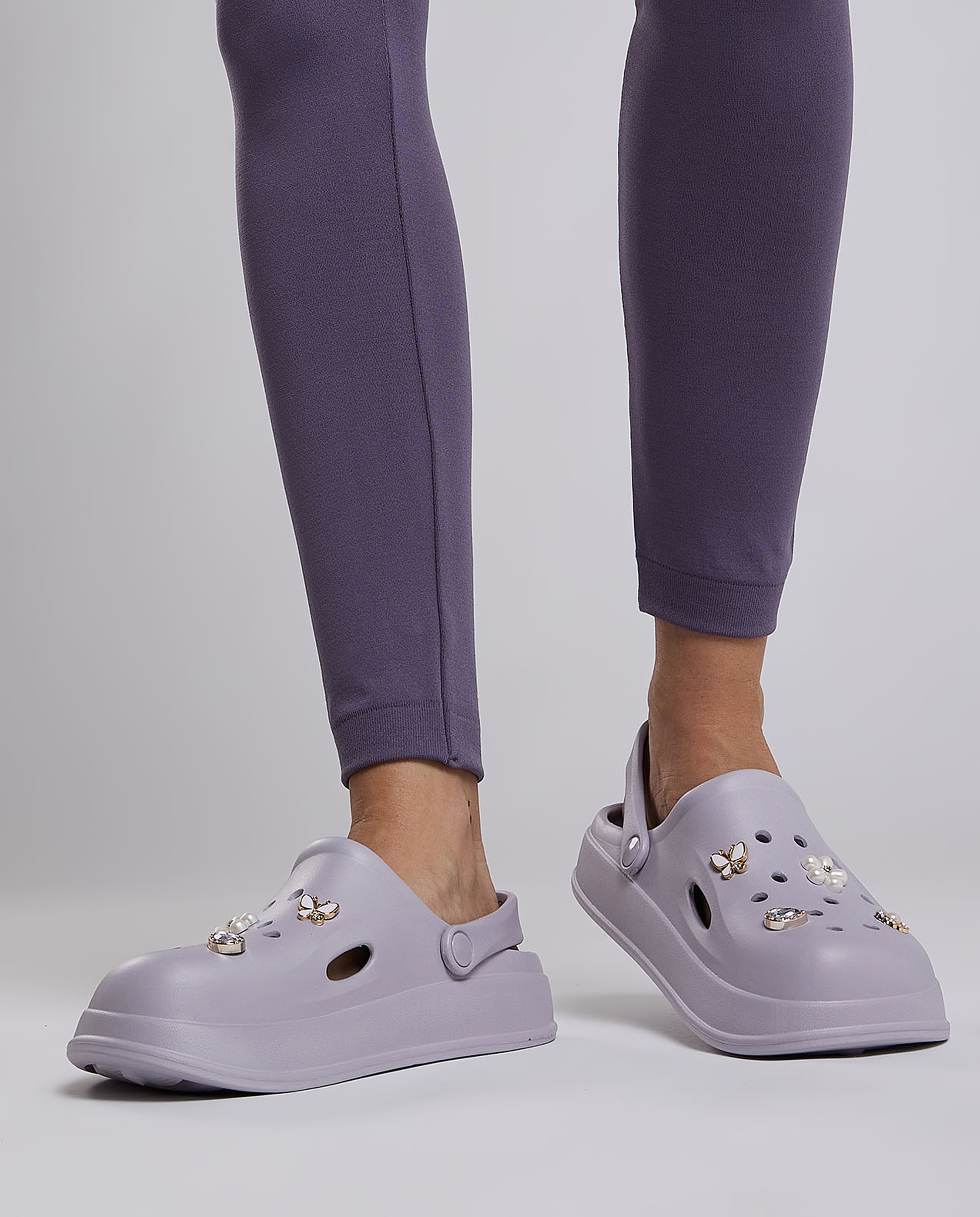 Charm Slingback Clogs