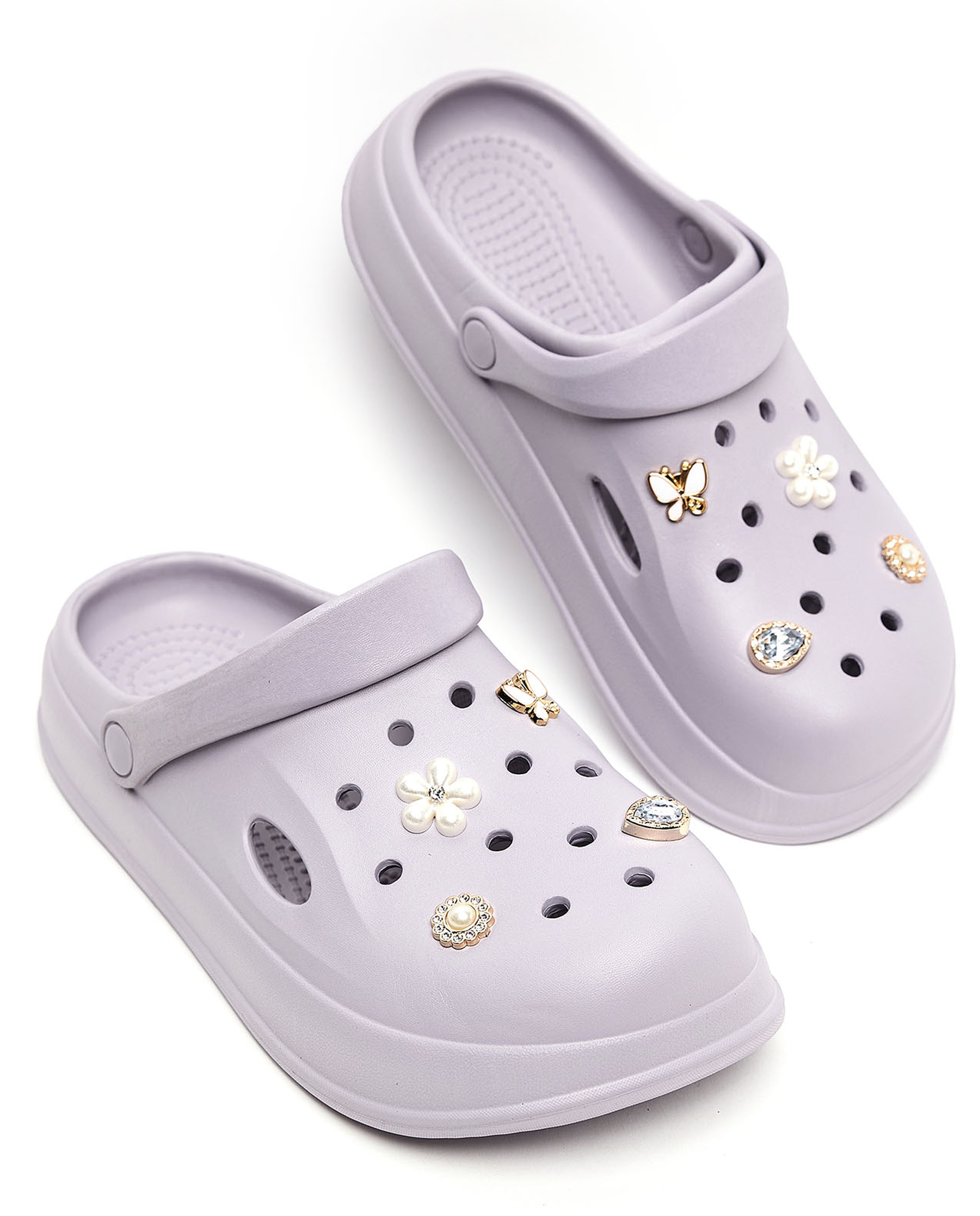 Charm Slingback Clogs