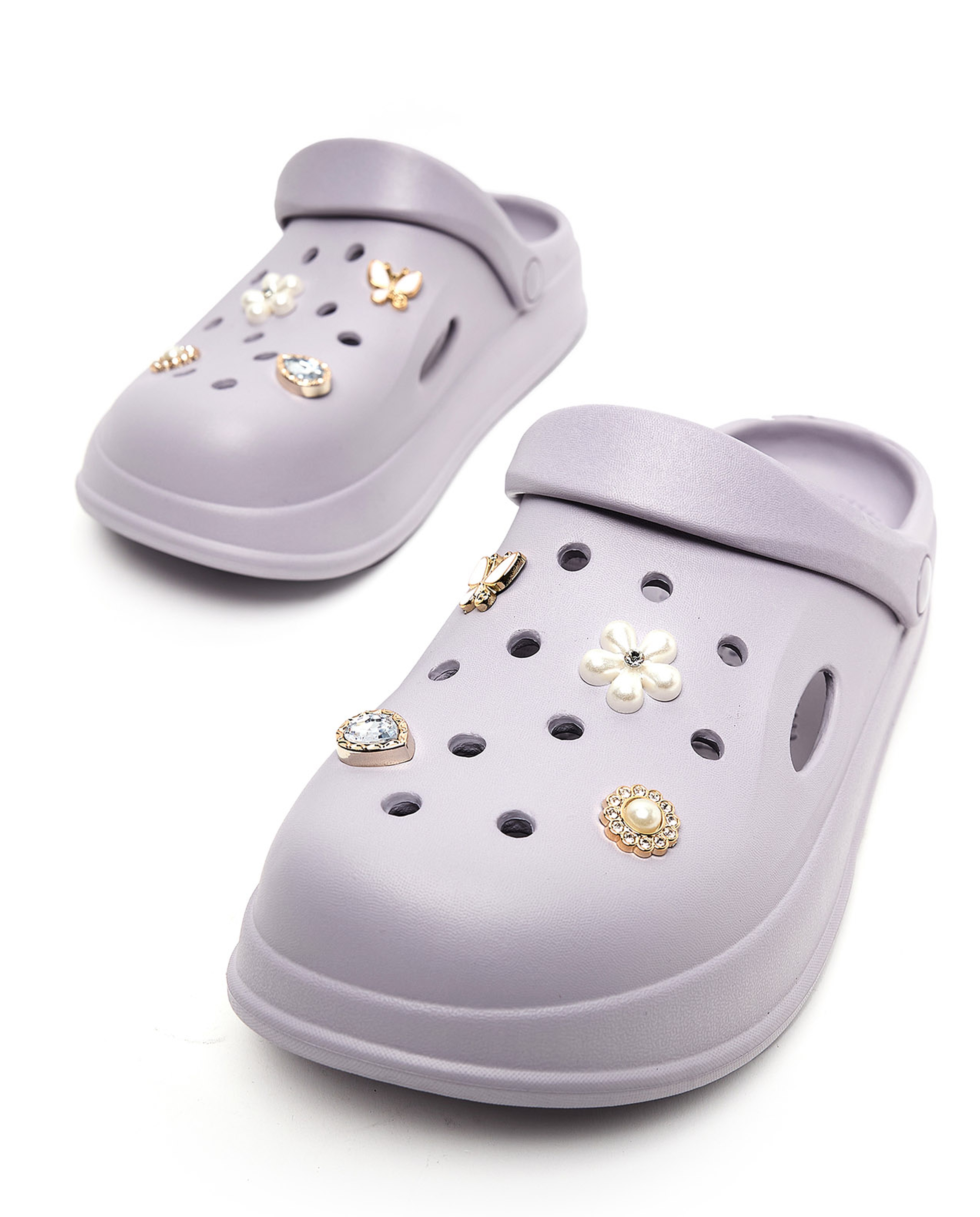 Charm Slingback Clogs