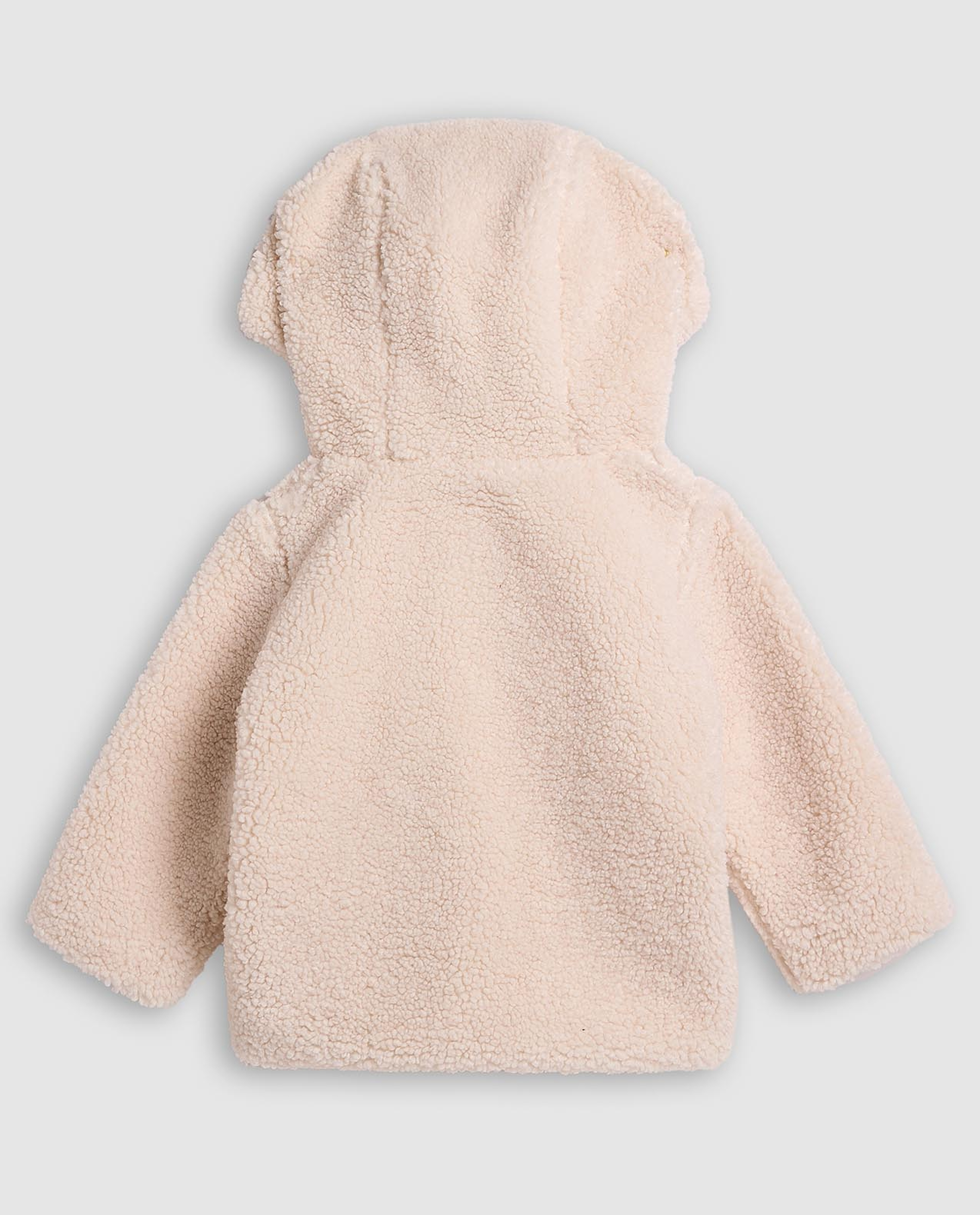 Sherpa Jacket with Zipper Closure