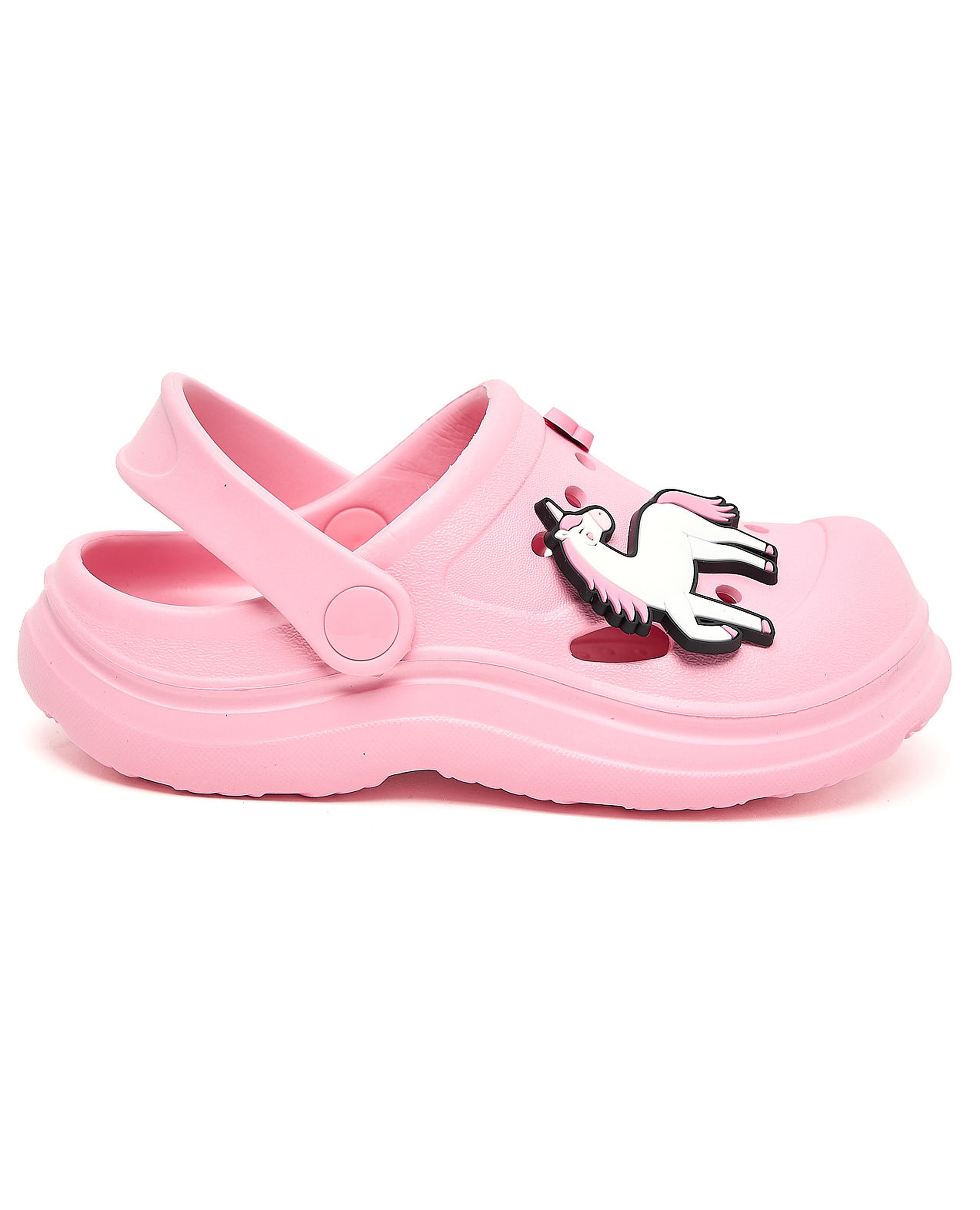 شبشب بحزام خلفي مزين بجيببتز