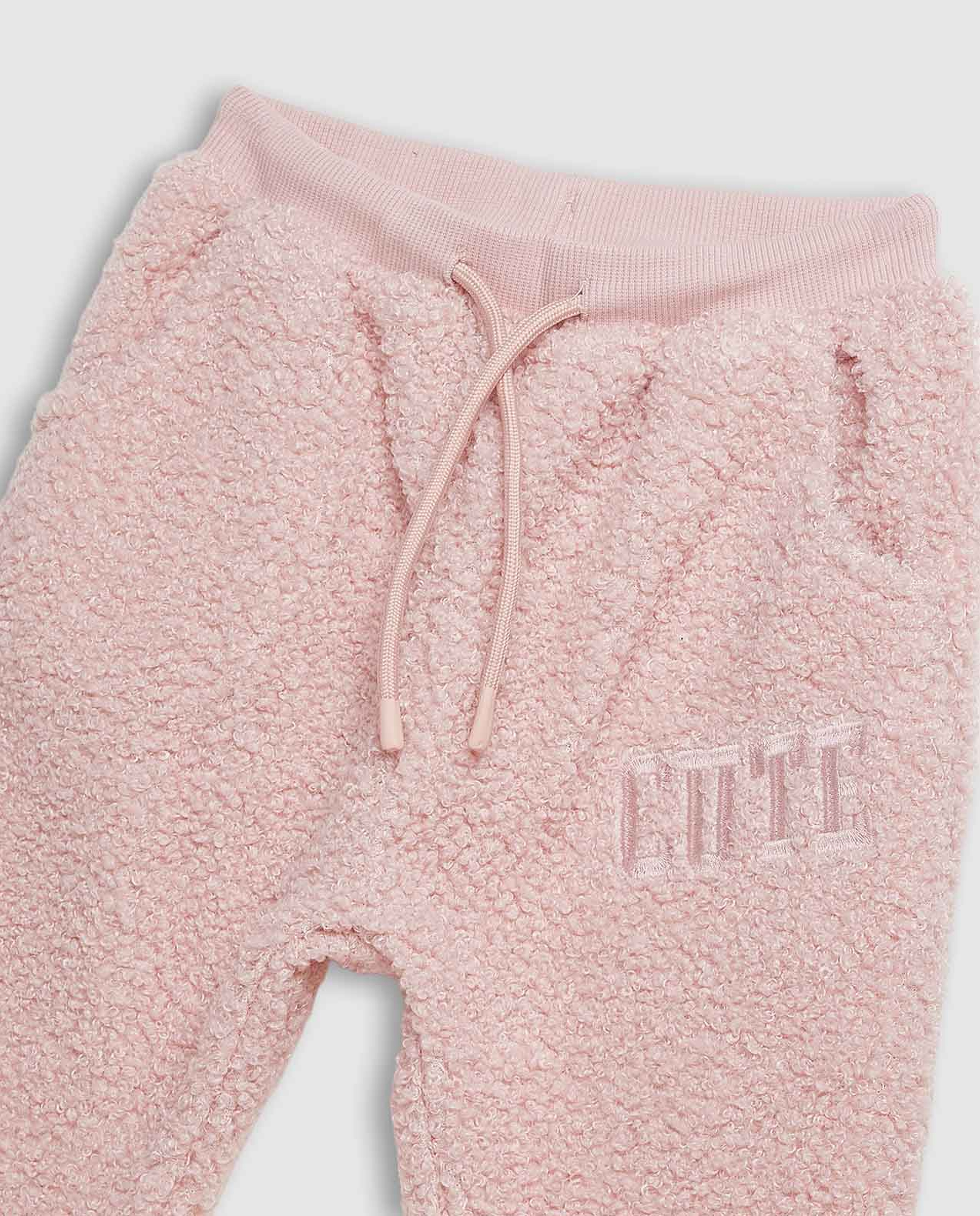 Embroidered Hooded Clothing Set