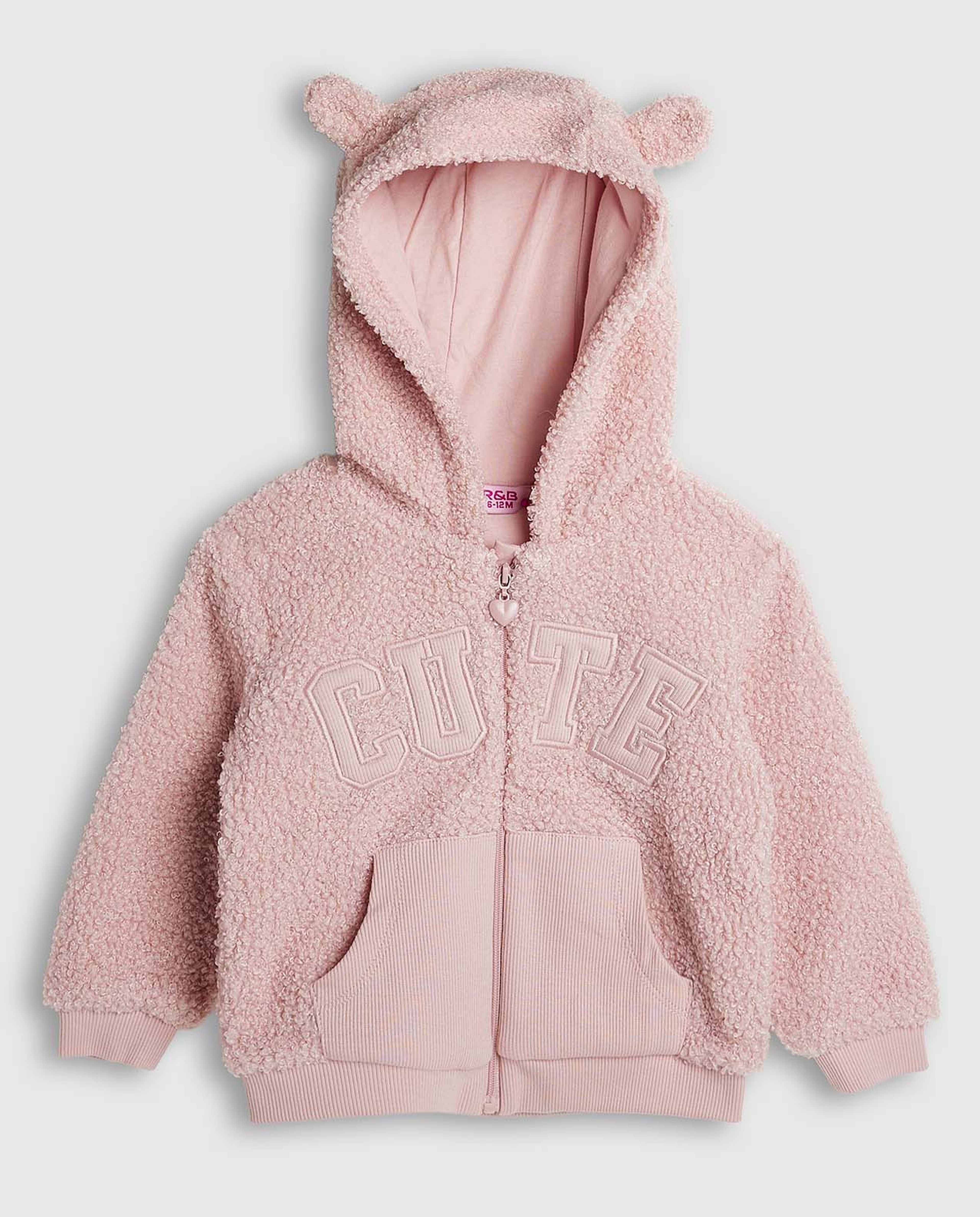 Embroidered Hooded Clothing Set