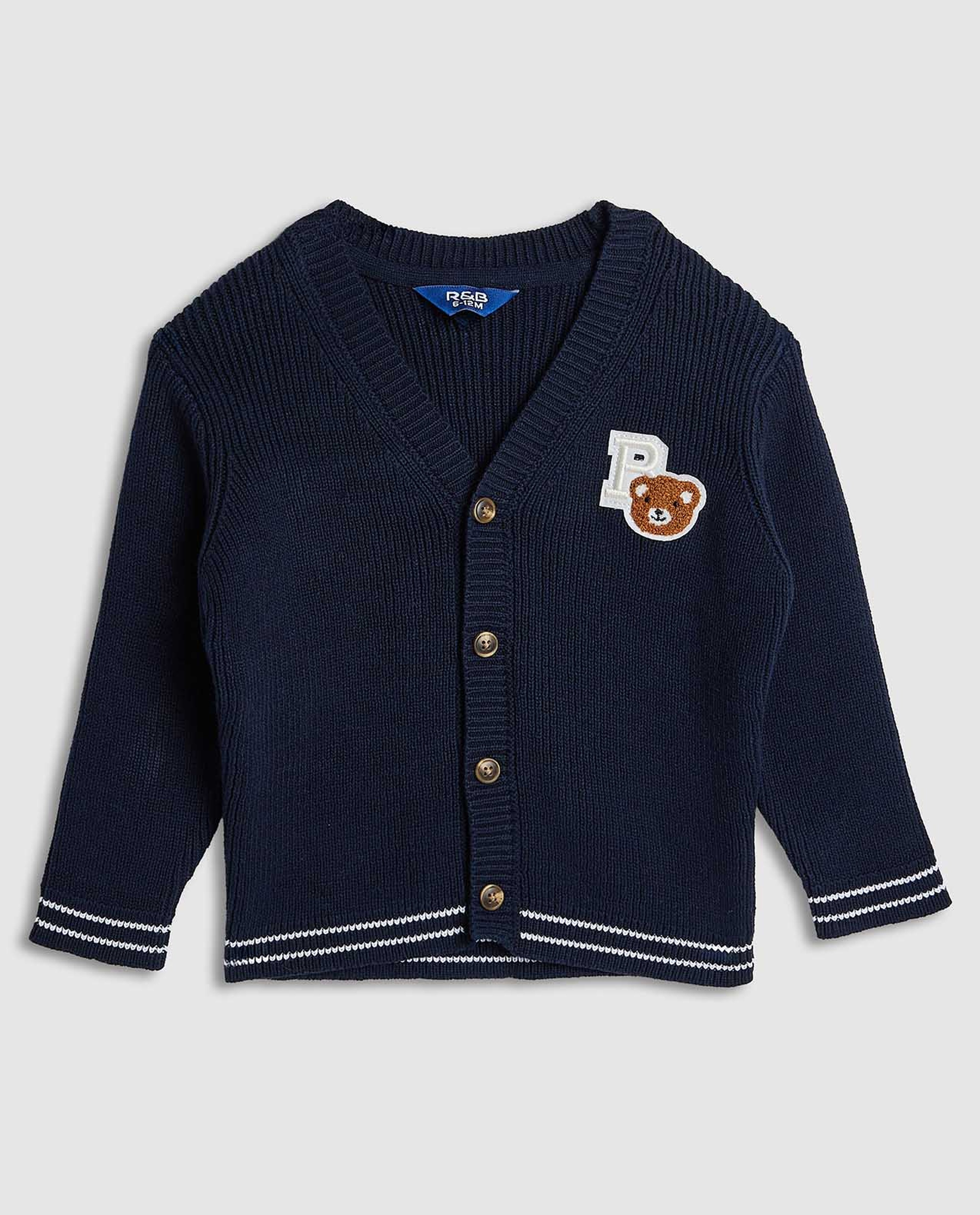 Appliqued Knitted Clothing Set