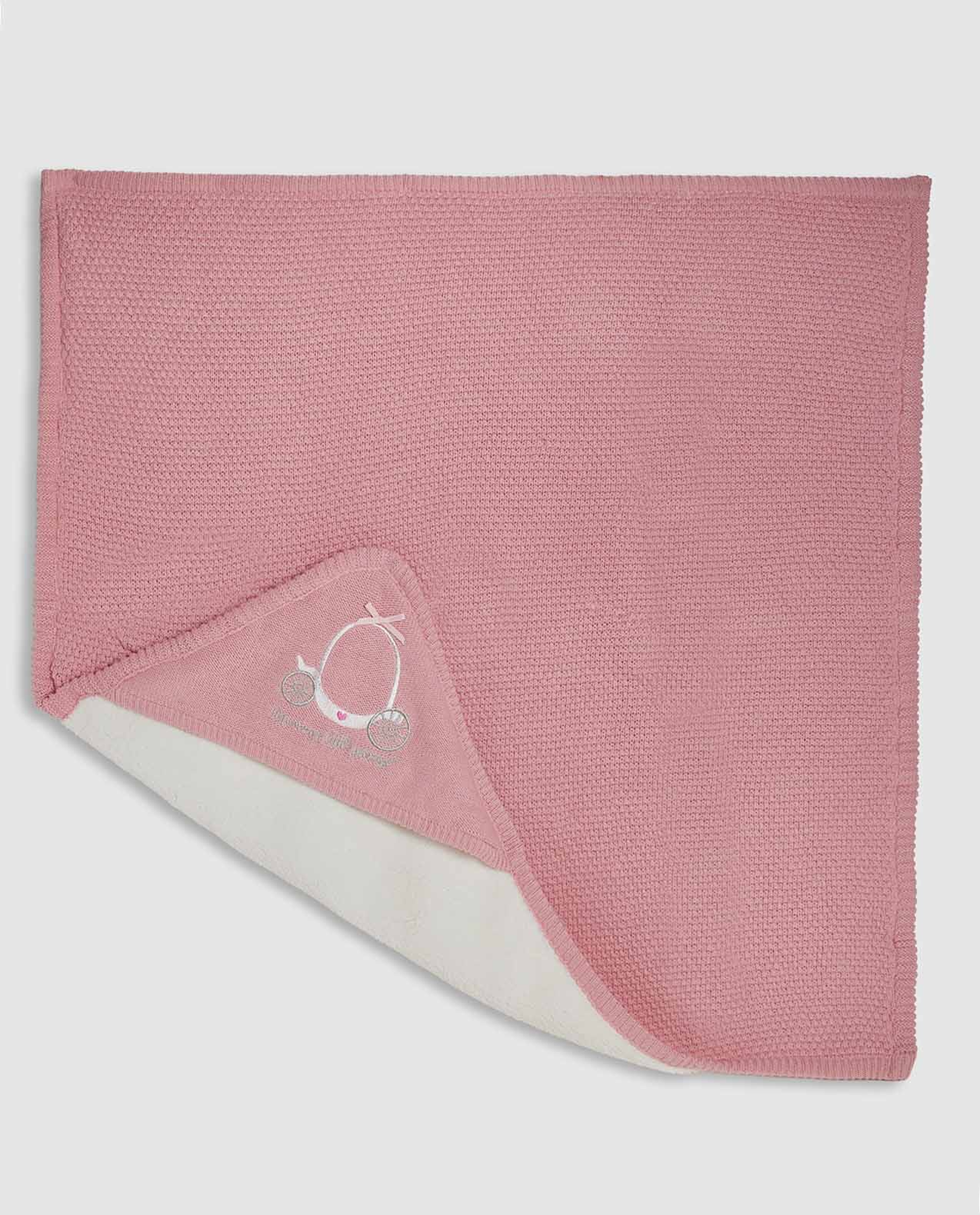 Newborn Embroidered Hooded Wrap/ Blanket