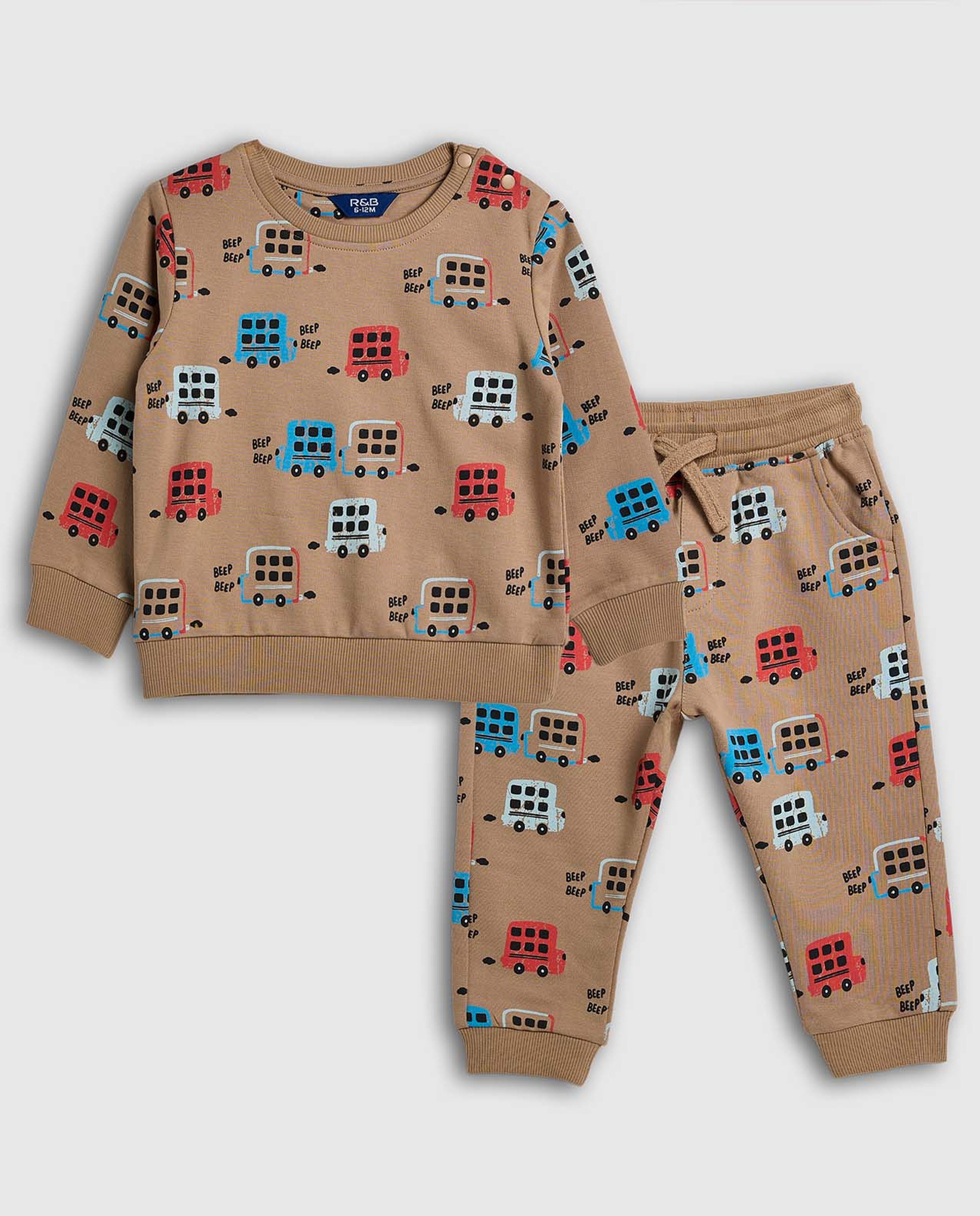 Printed Sweatsuit Set