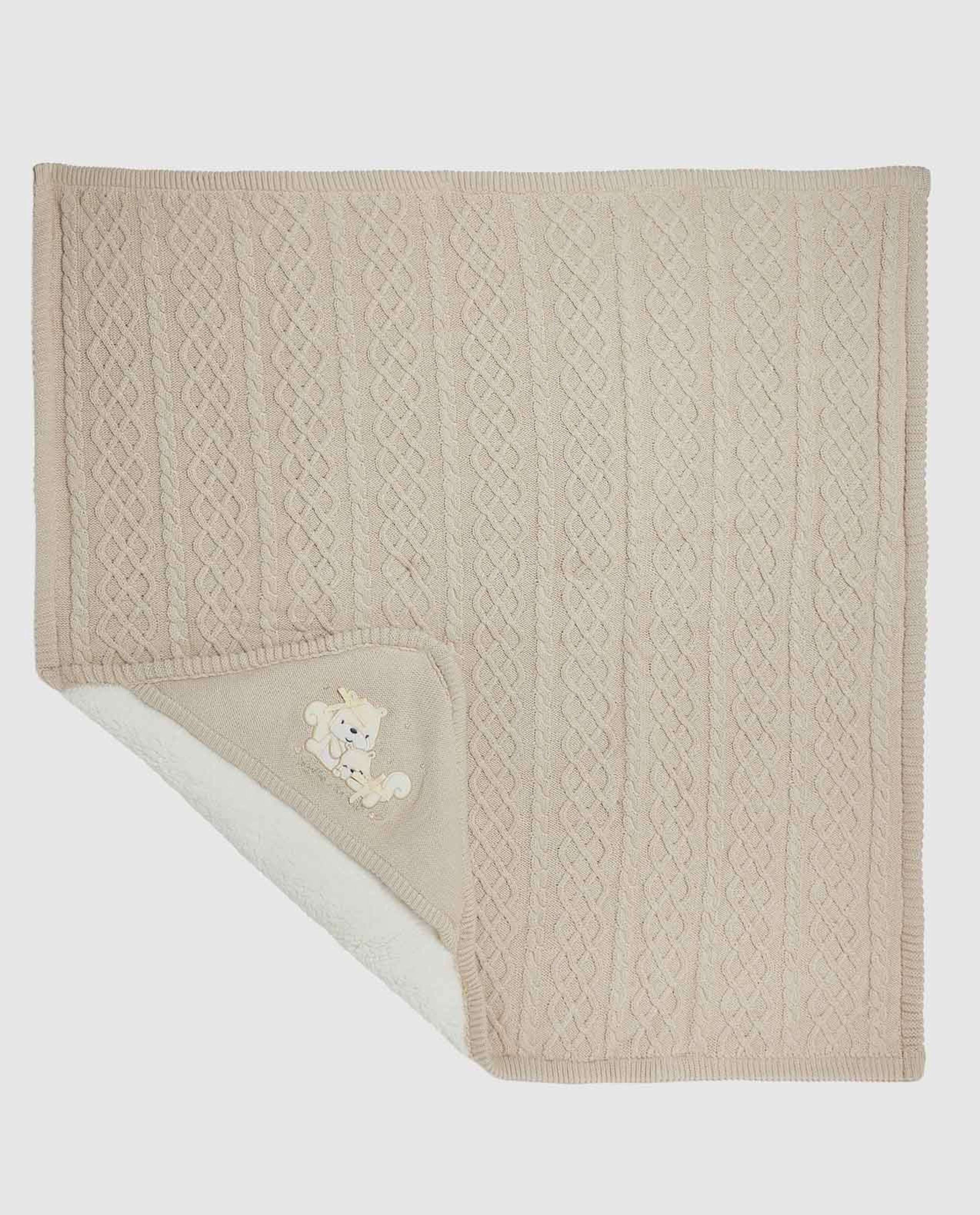 Newborn Embroidered Hooded Wrap/ Blanket